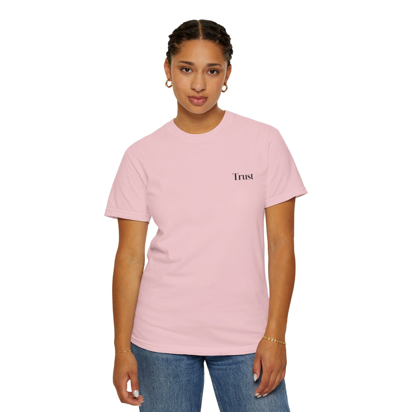 The Power of Words Collection - "Trust" with Birds Unisex Soft-style T-Shirt