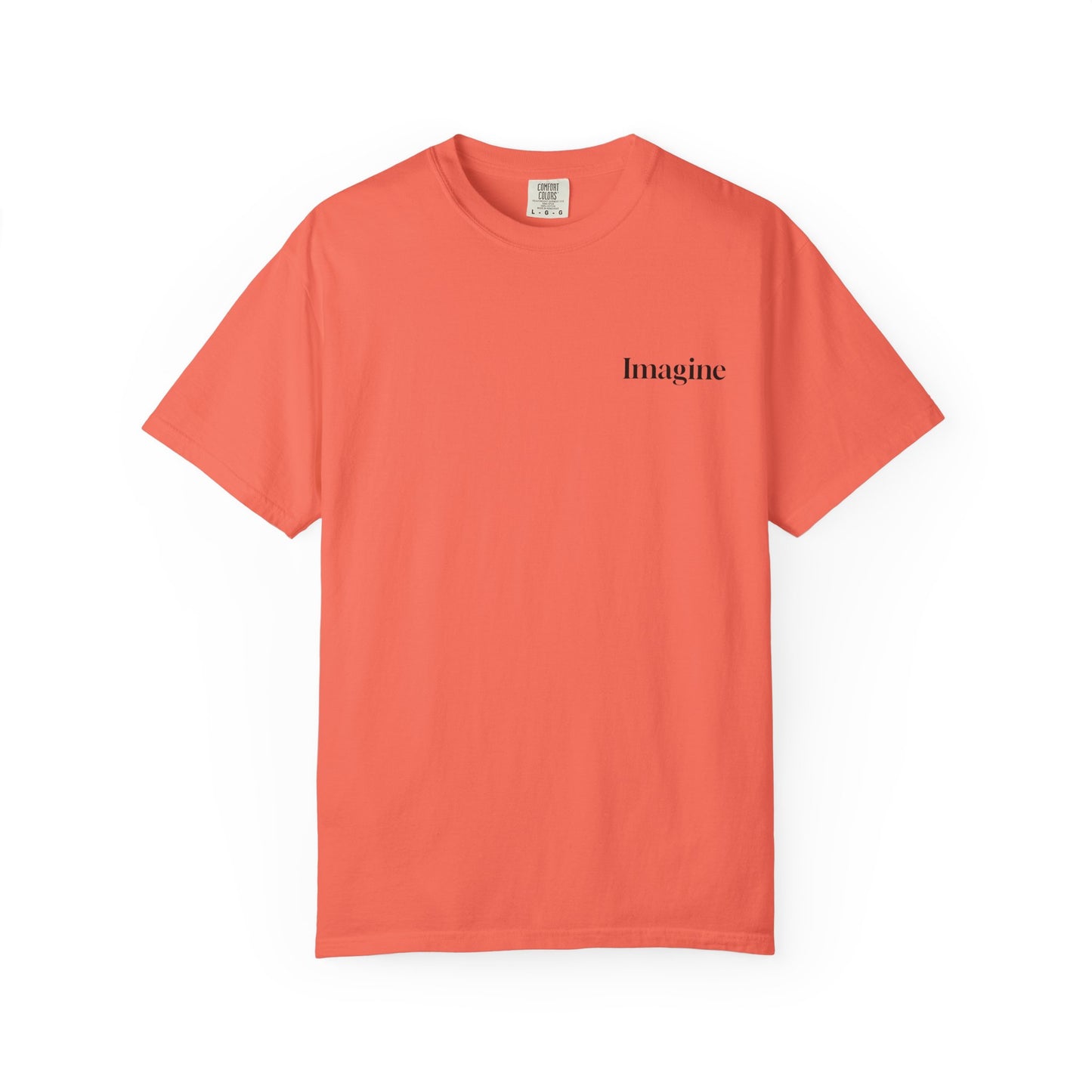 The Power of Words Collection - "Imagine" with Magic Book Unisex Soft-style T-Shirt