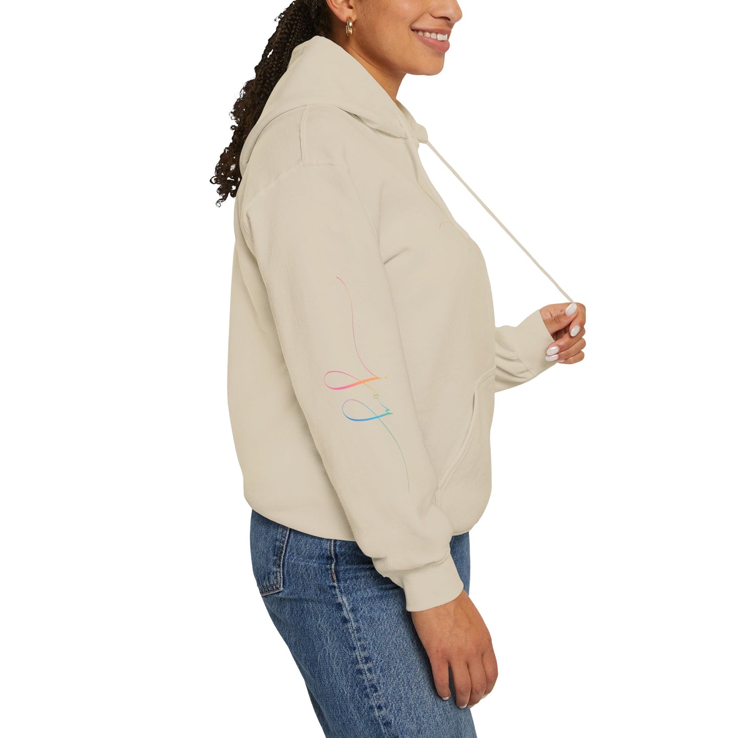"JOY" Minimal Pastel 'JJ' Hoodie