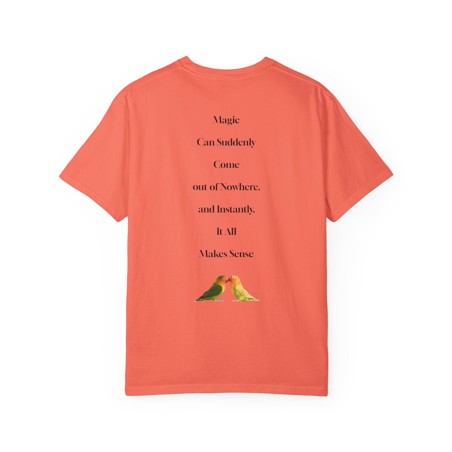 The Power of Words Collection - "Trust" with Birds Unisex Soft-style T-Shirt