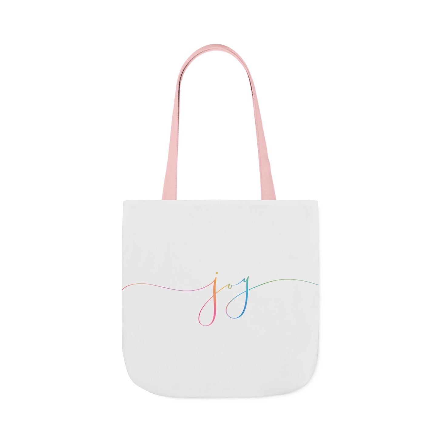 "JOY" Heart Earth Canvas Tote