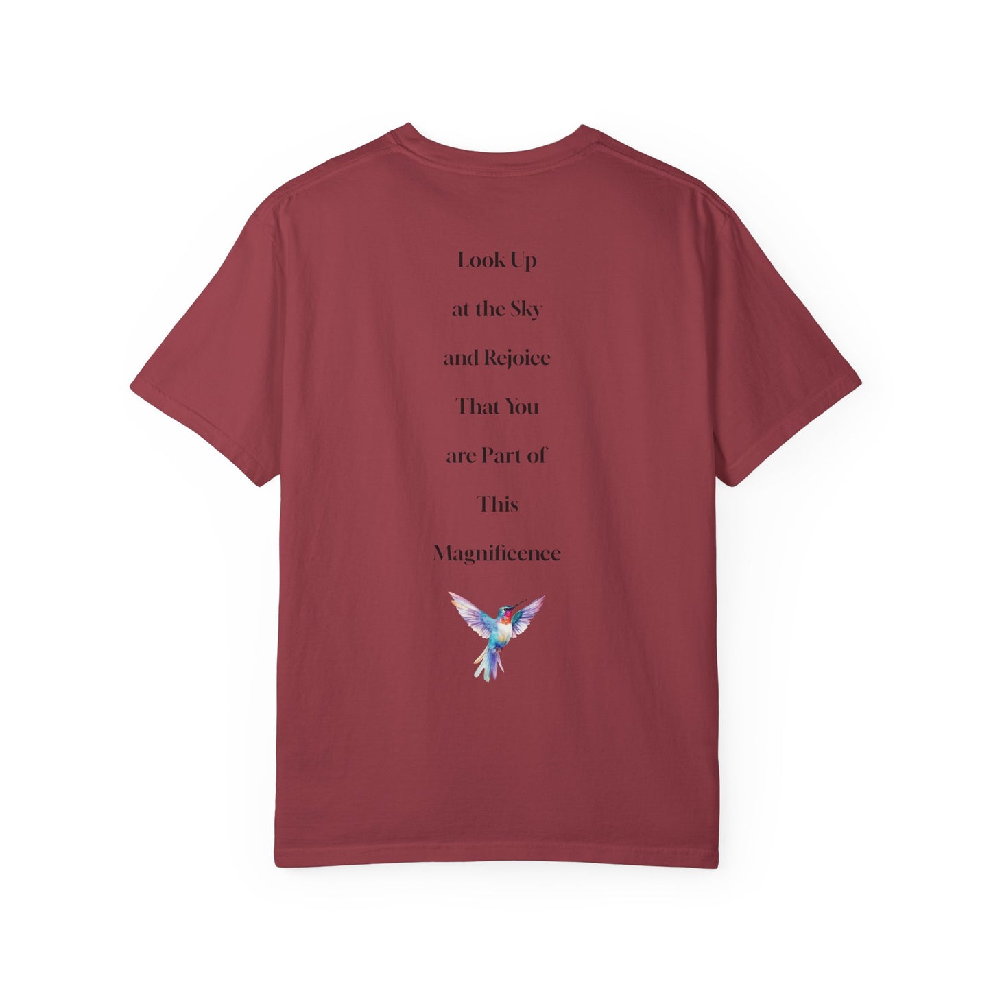 The Power of Words Collection - "Dream" with Humming Bird Unisex Soft-style T-Shirt