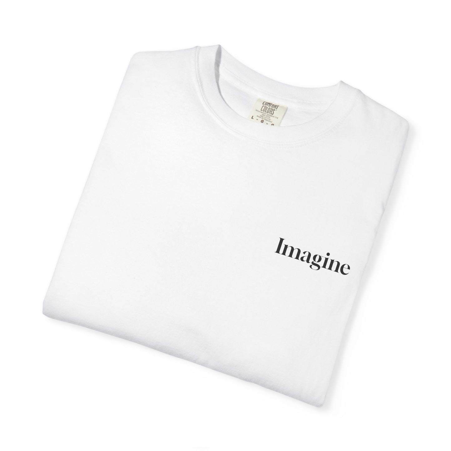 The Power of Words Collection - "Imagine" with Magic Book Unisex Soft-style T-Shirt