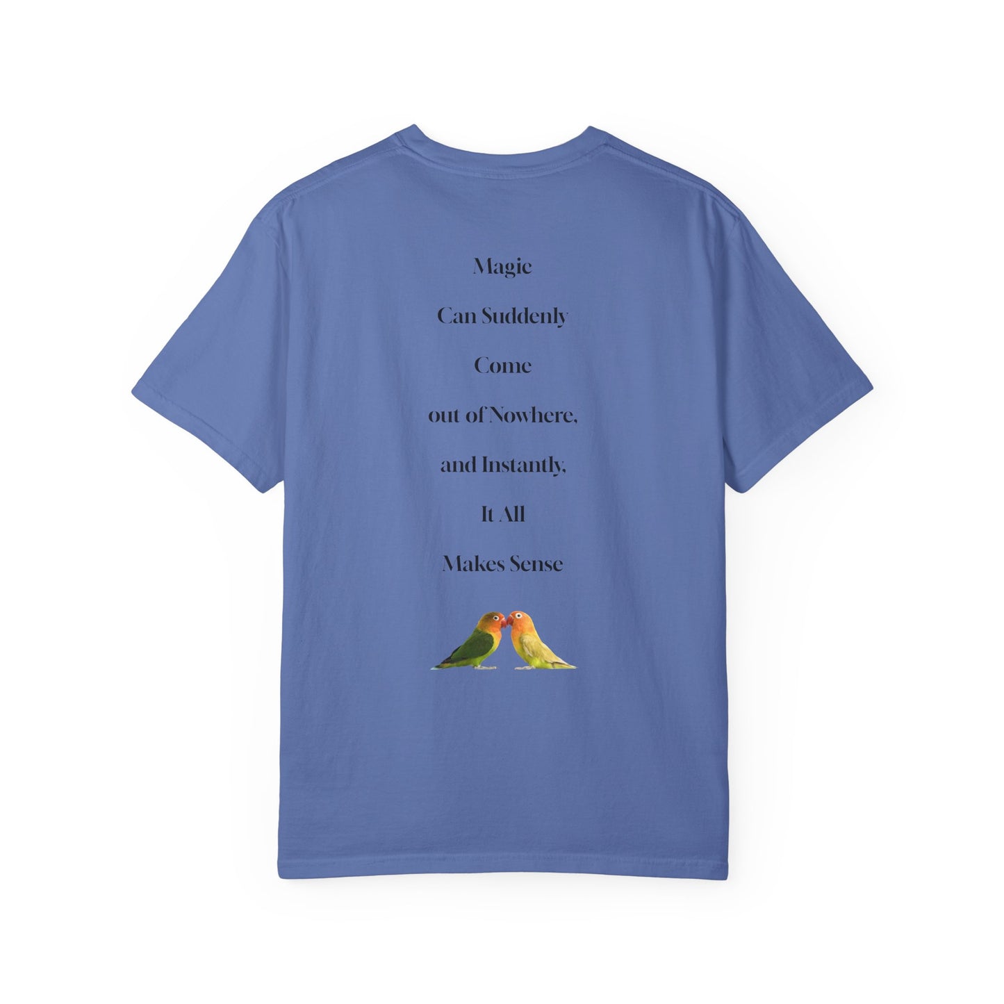 The Power of Words Collection - "Trust" with Birds Unisex Soft-style T-Shirt