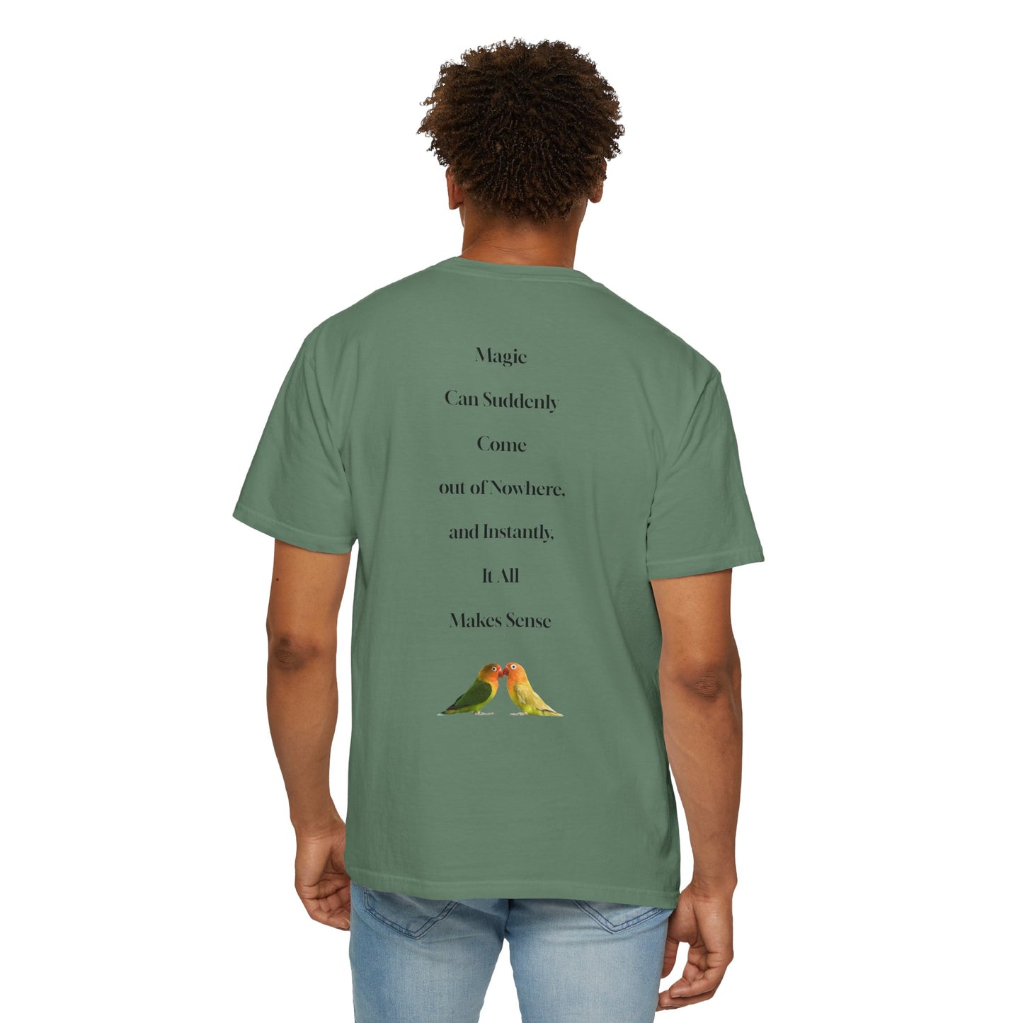 The Power of Words Collection - "Trust" with Birds Unisex Soft-style T-Shirt