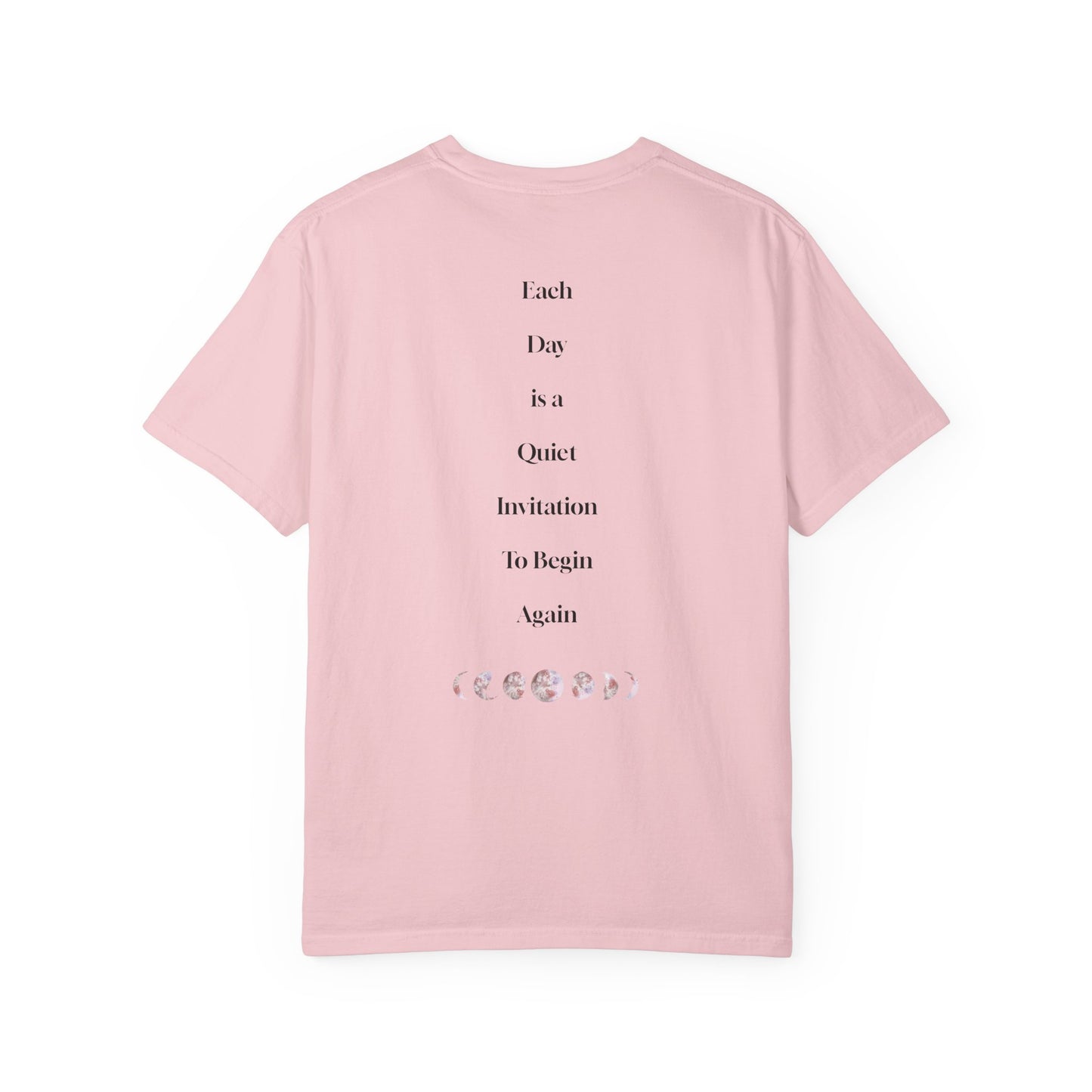 The Power of Words Collection - "Renew" with Moon Phases Unisex Soft-style T-Shirt