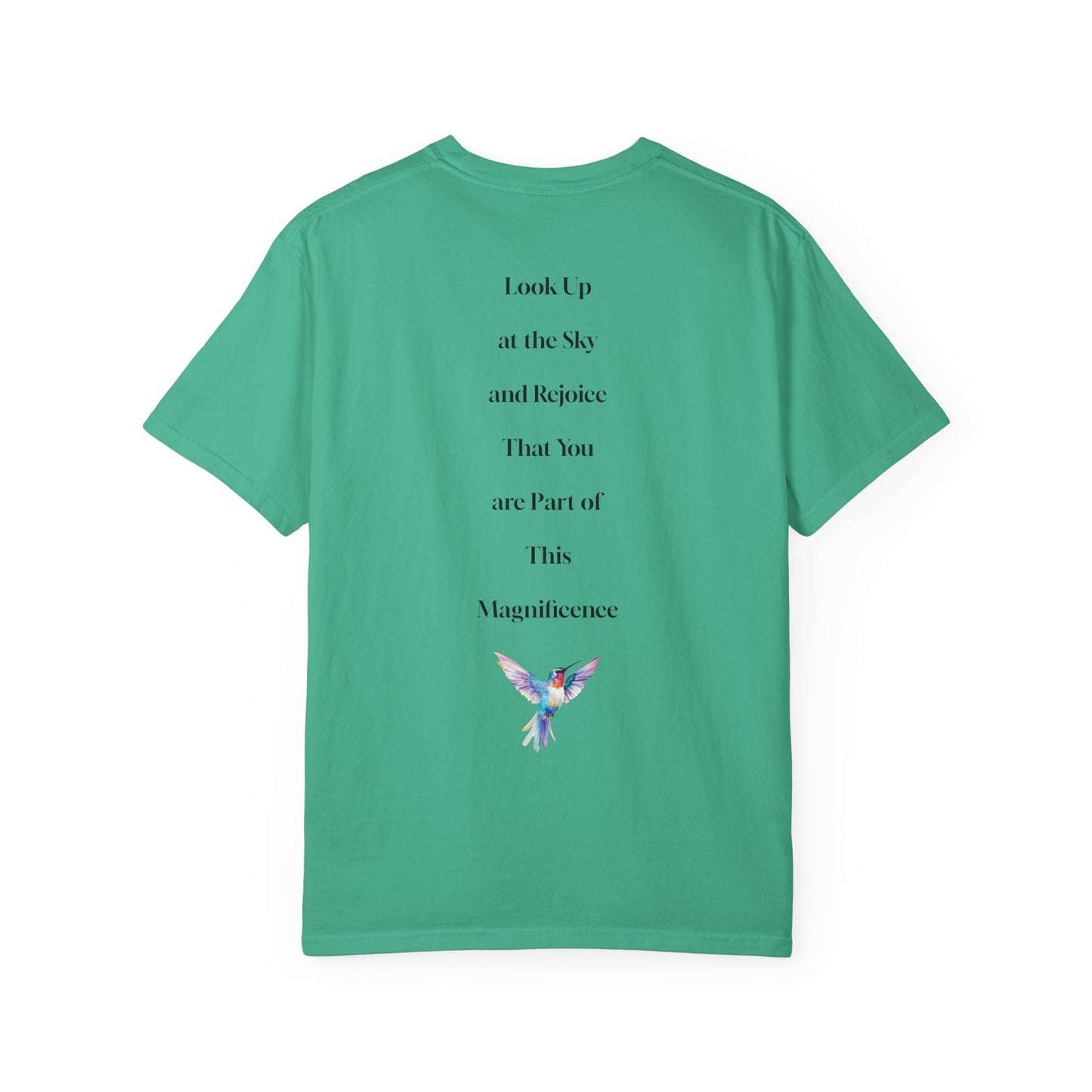 The Power of Words Collection - "Dream" with Humming Bird Unisex Soft-style T-Shirt