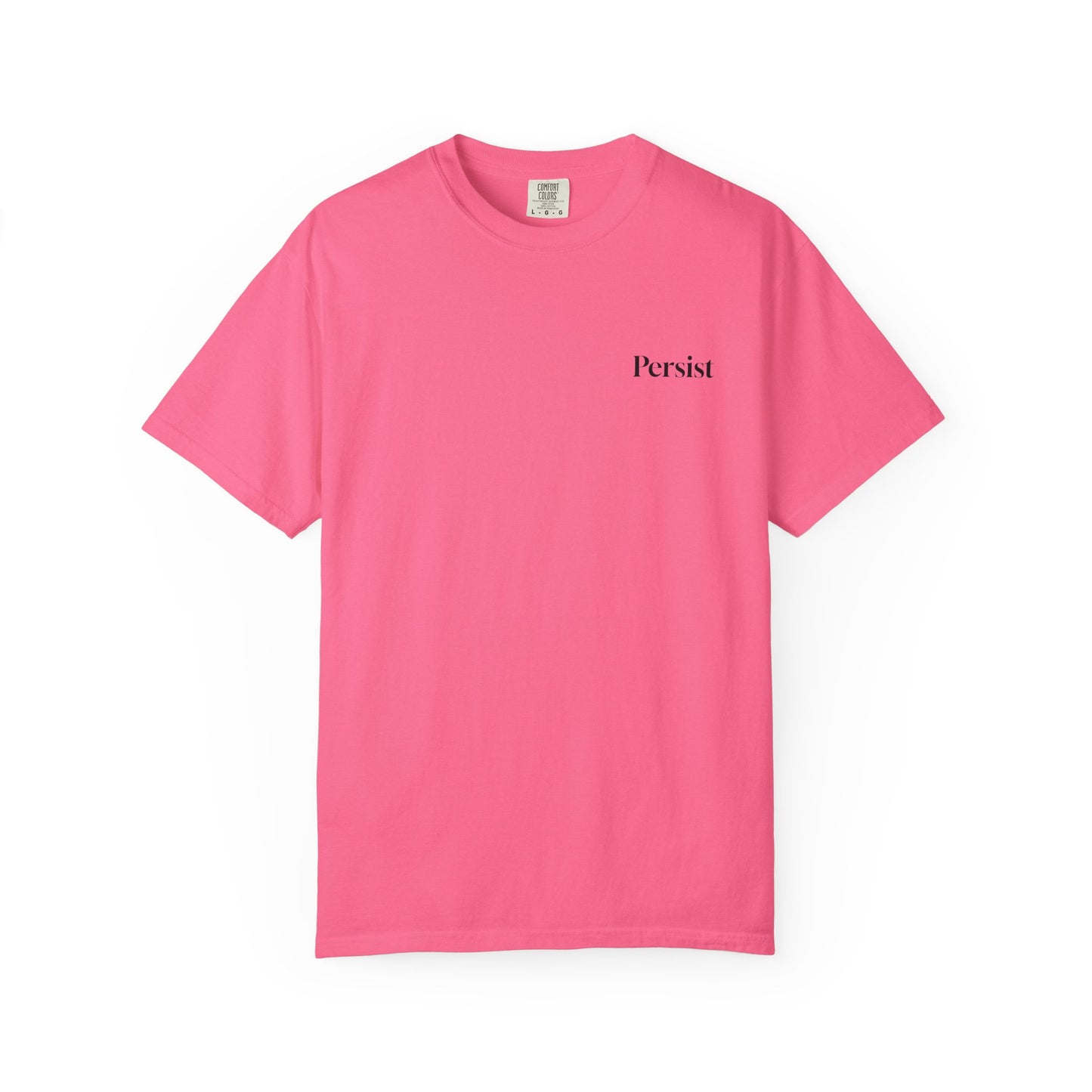 The Power of Words Collection - "Persist" with Mountain Path Unisex Soft-style T-Shirt