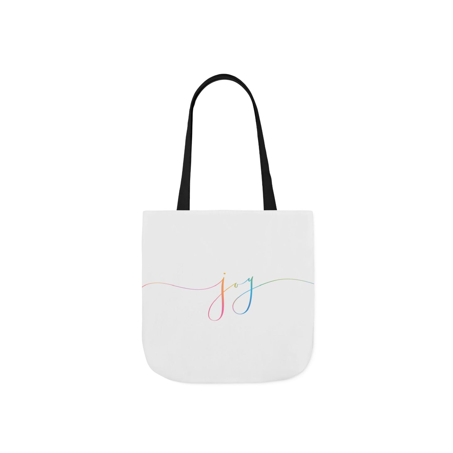 "JOY" Heart Earth Canvas Tote