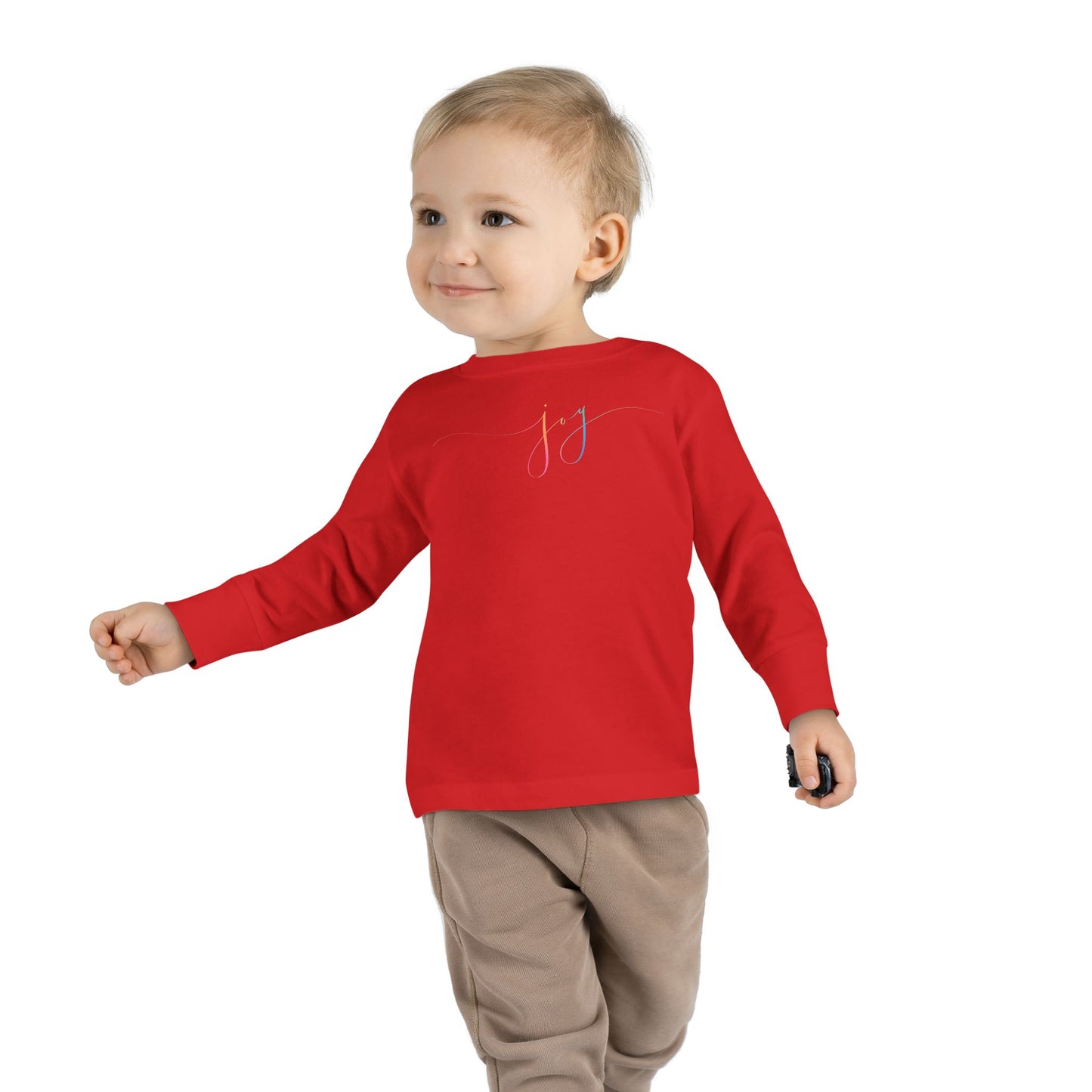 "JOY" Toddler Long Sleeve Tee