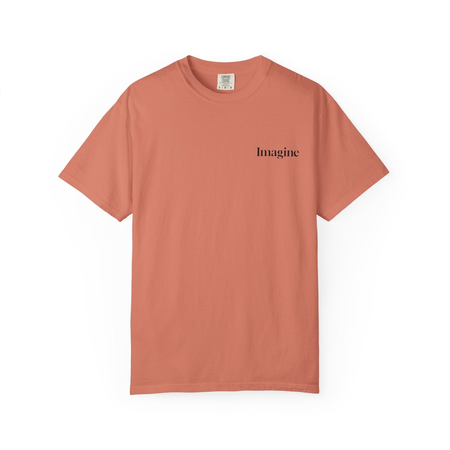 The Power of Words Collection - "Imagine" with Magic Book Unisex Soft-style T-Shirt
