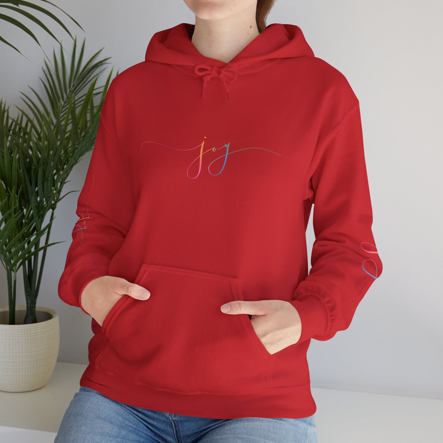 "JOY" Minimal Pastel 'JJ' Hoodie
