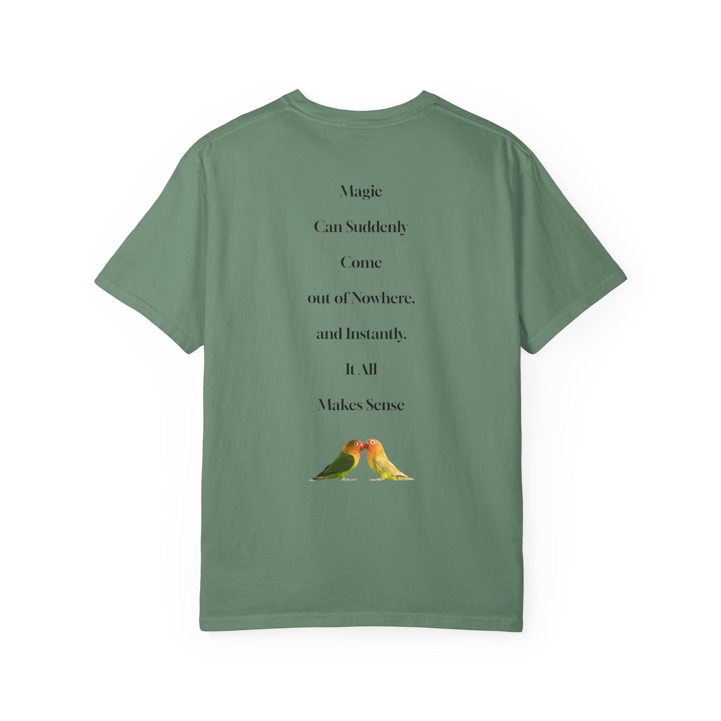 The Power of Words Collection - "Trust" with Birds Unisex Soft-style T-Shirt