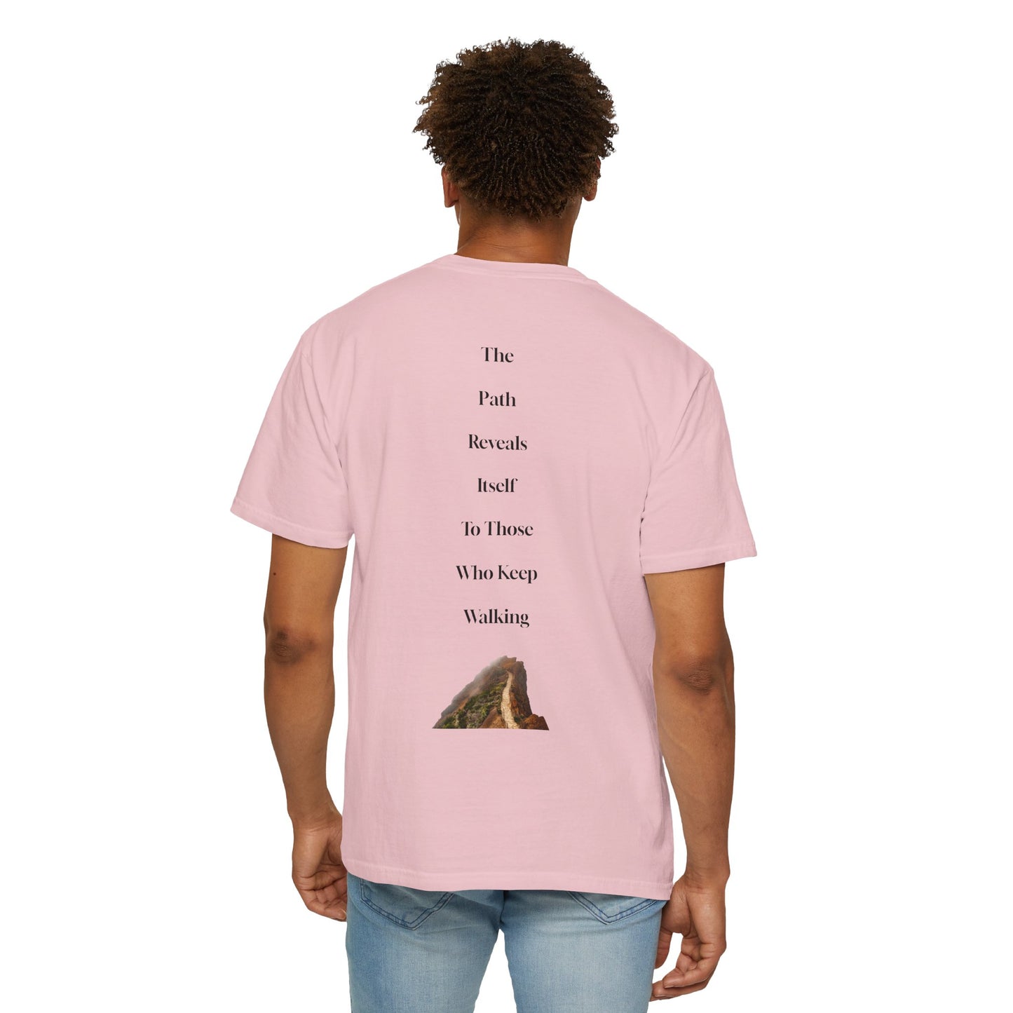 The Power of Words Collection - "Persist" with Mountain Path Unisex Soft-style T-Shirt