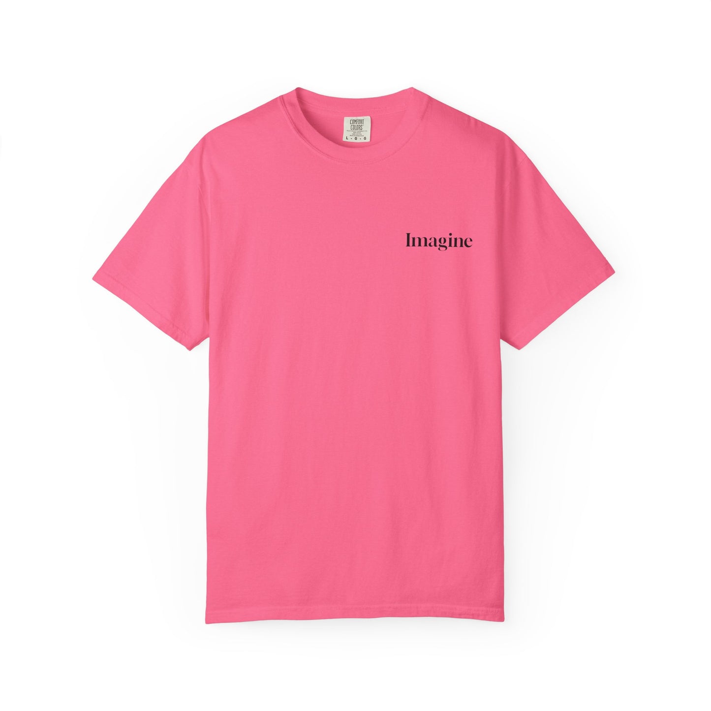 The Power of Words Collection - "Imagine" with Magic Book Unisex Soft-style T-Shirt