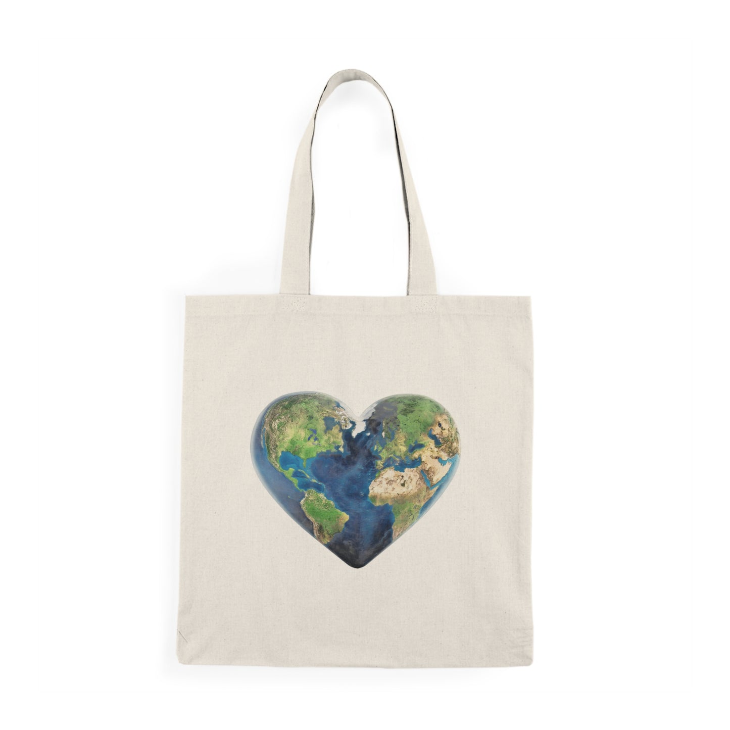 "JOY" Natural Canvas Tote Bag