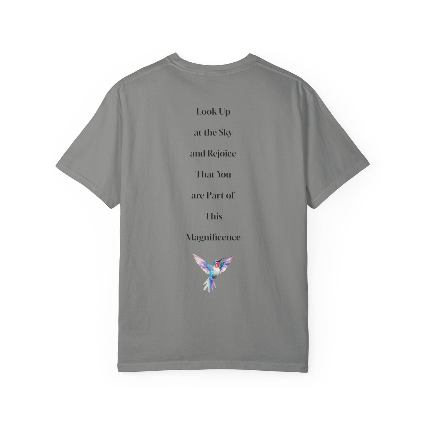 The Power of Words Collection - "Dream" with Humming Bird Unisex Soft-style T-Shirt