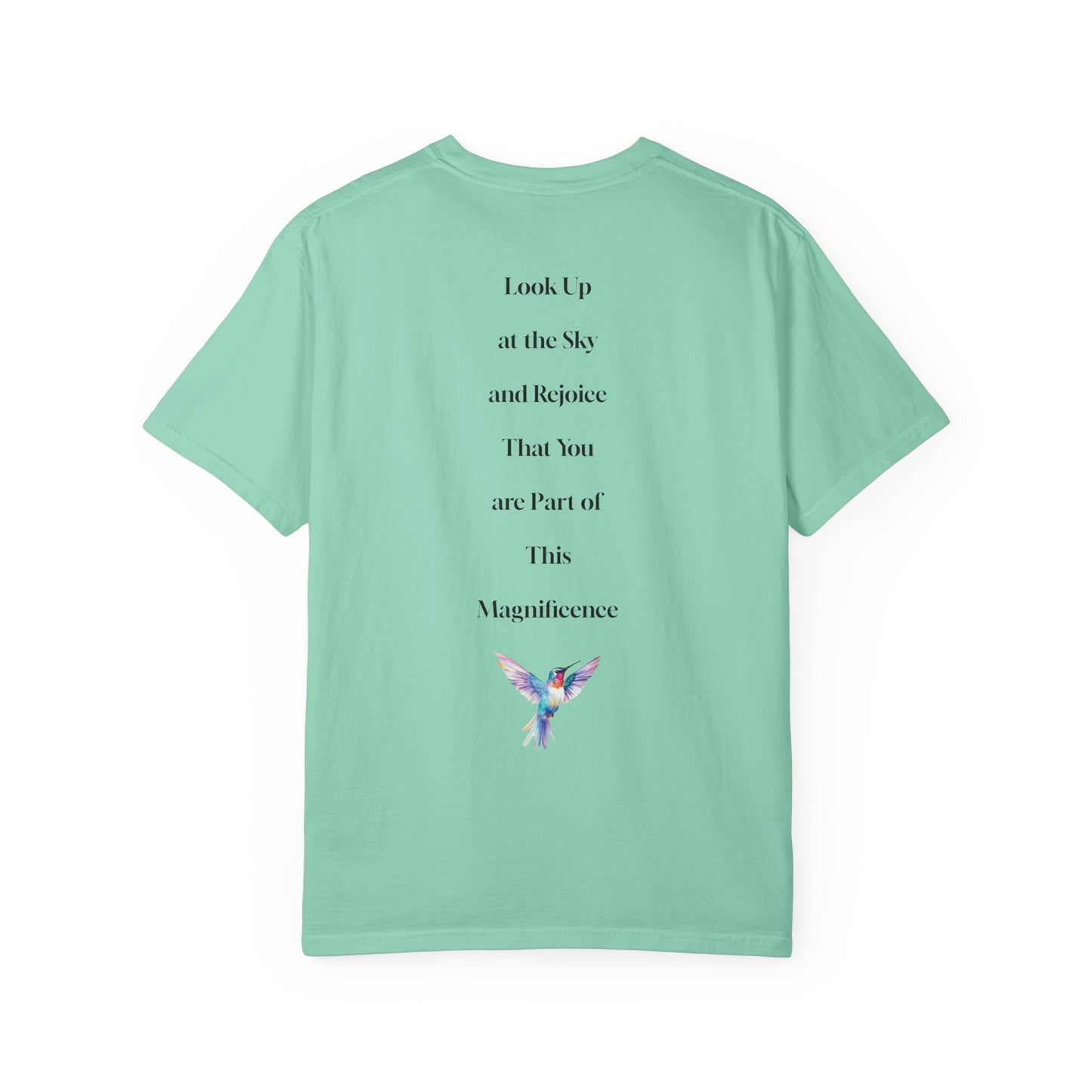 The Power of Words Collection - "Dream" with Humming Bird Unisex Soft-style T-Shirt