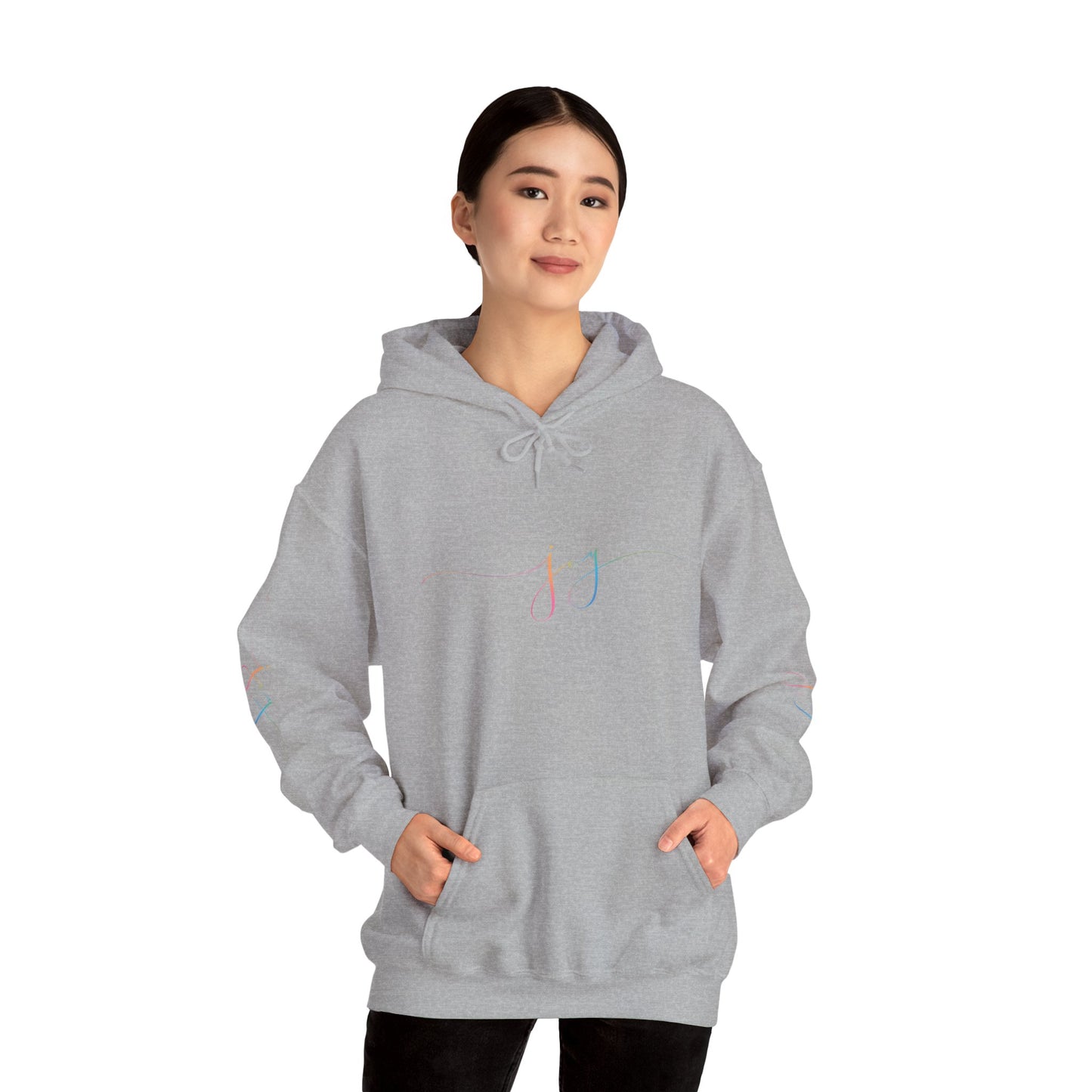 "JOY" Minimal Pastel 'JJ' Hoodie