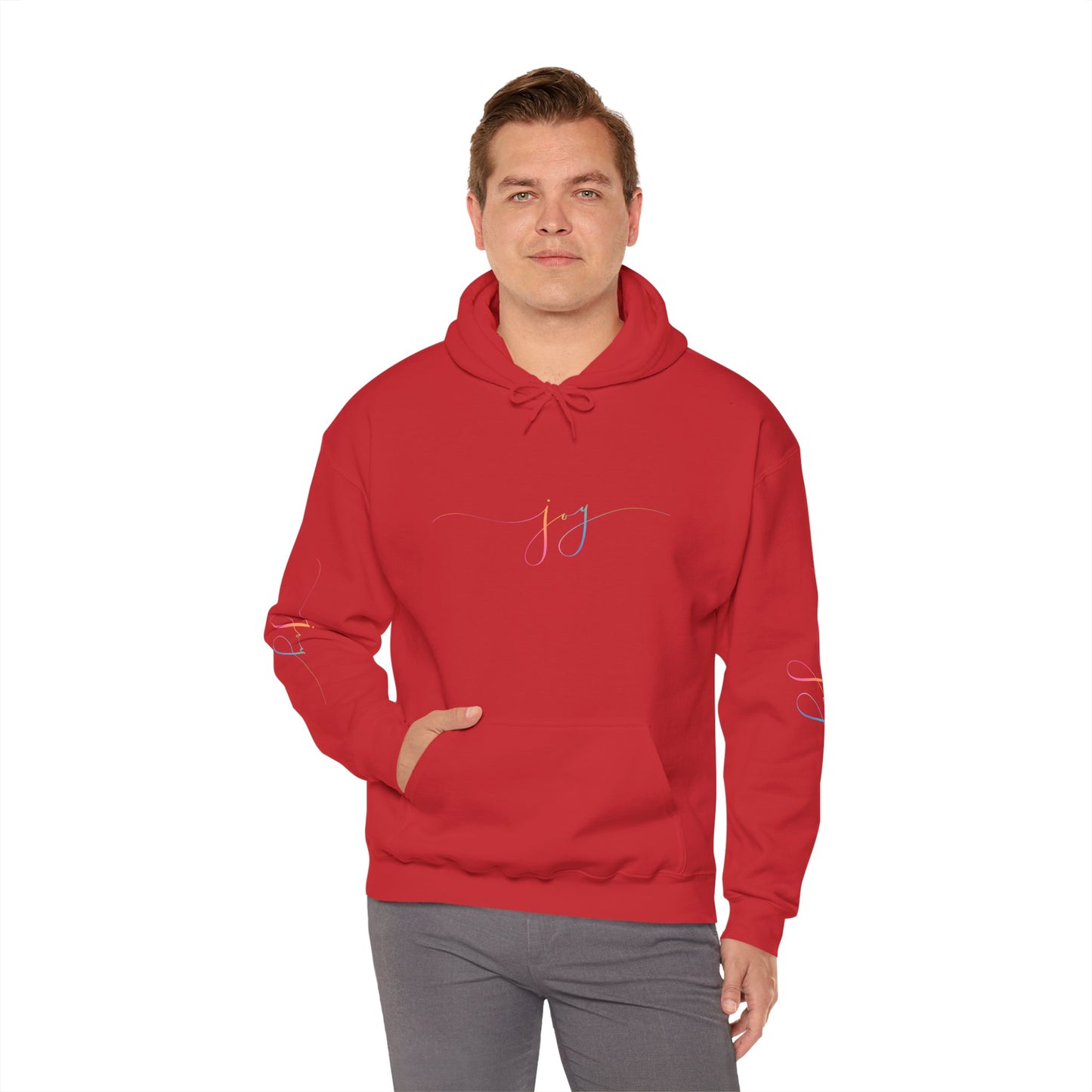 "JOY" Minimal Pastel 'JJ' Hoodie