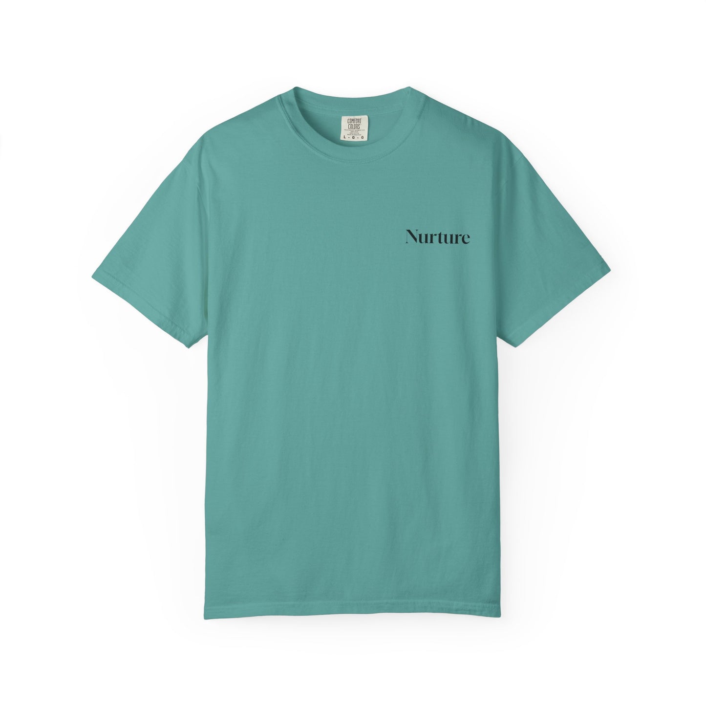 The Power of Words Collection - "Nurture" with Growing Plant Unisex Soft-style T-Shirt