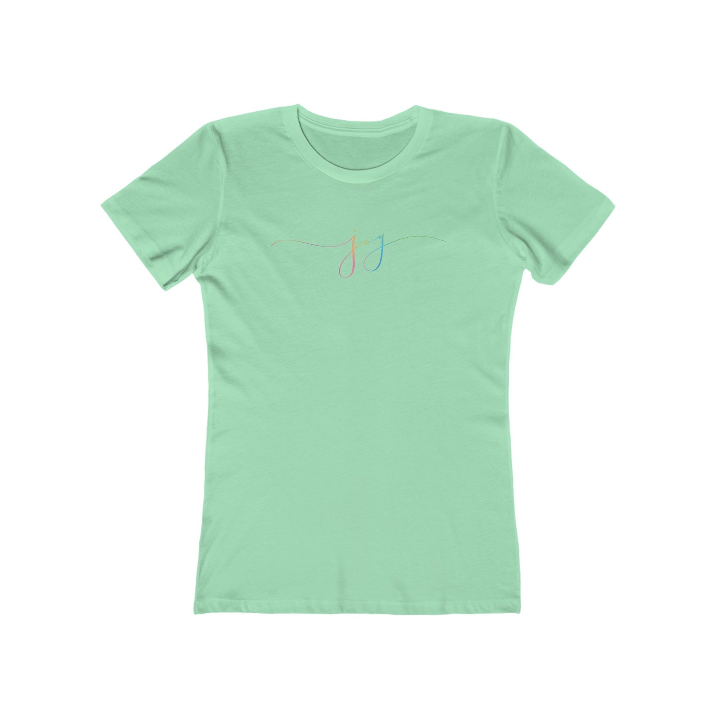 "JOY" Boyfriend Tee for Women