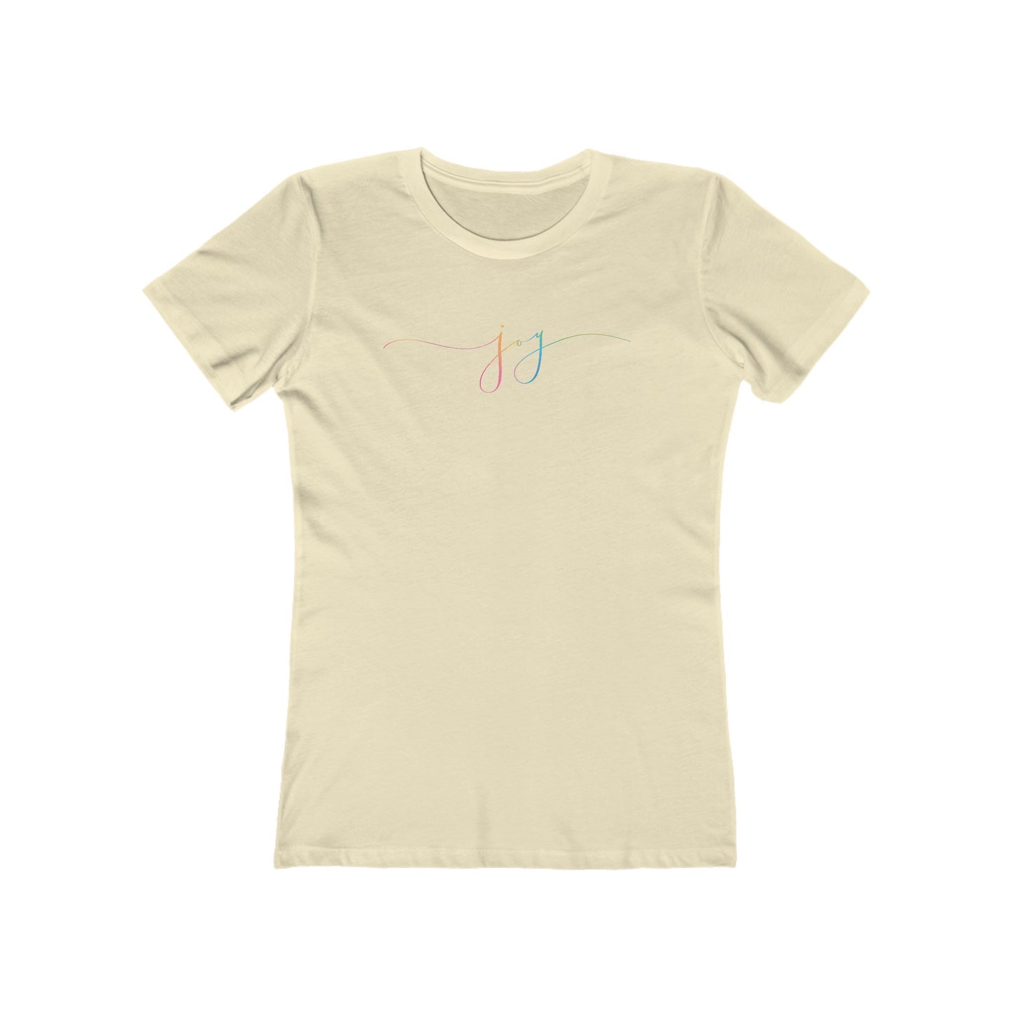 "JOY" Boyfriend Tee for Women