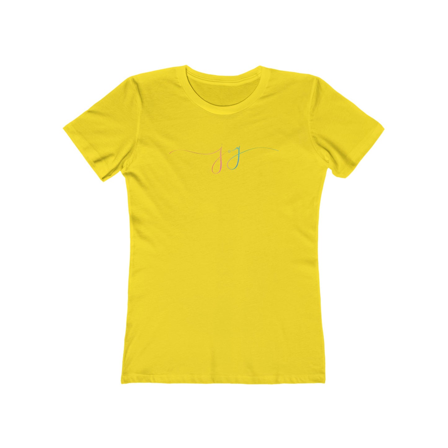 "JOY" Boyfriend Tee for Women