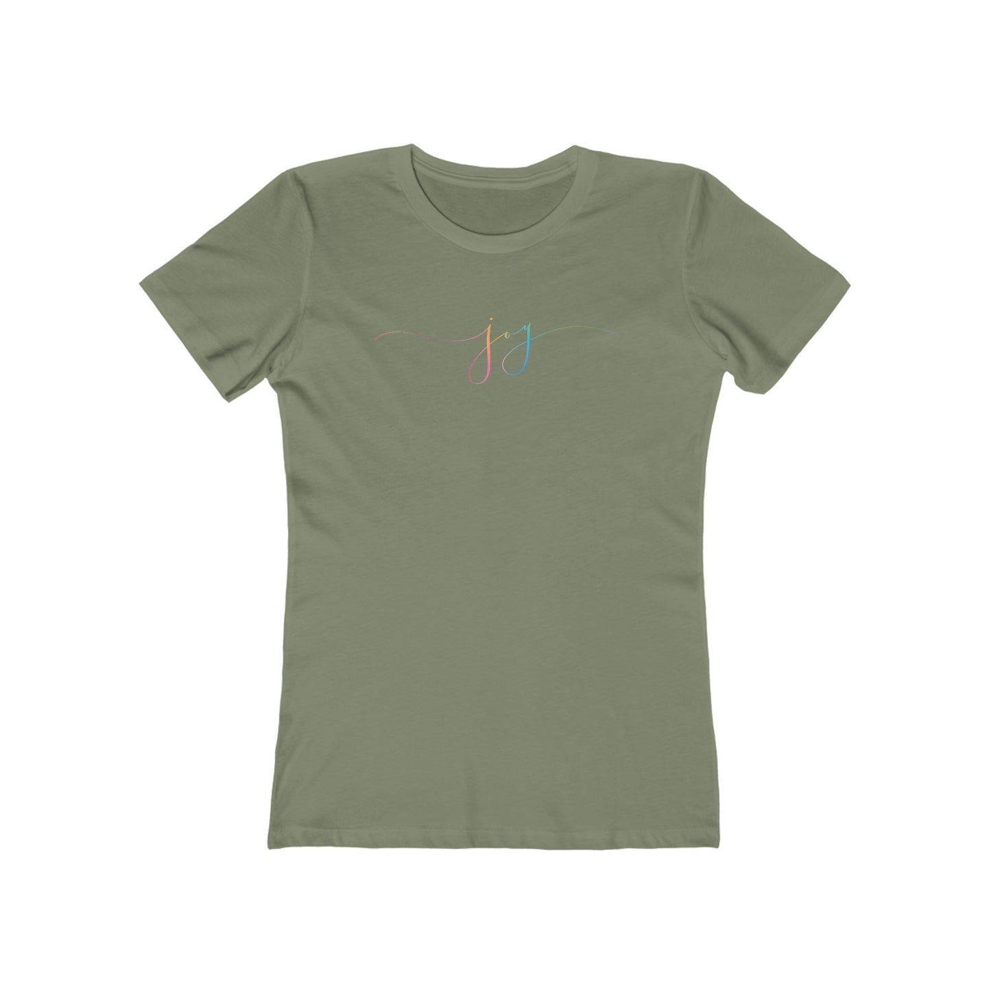 "JOY" Boyfriend Tee for Women