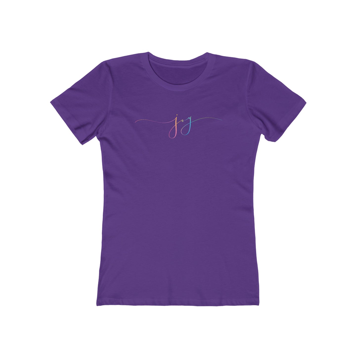 "JOY" Boyfriend Tee for Women