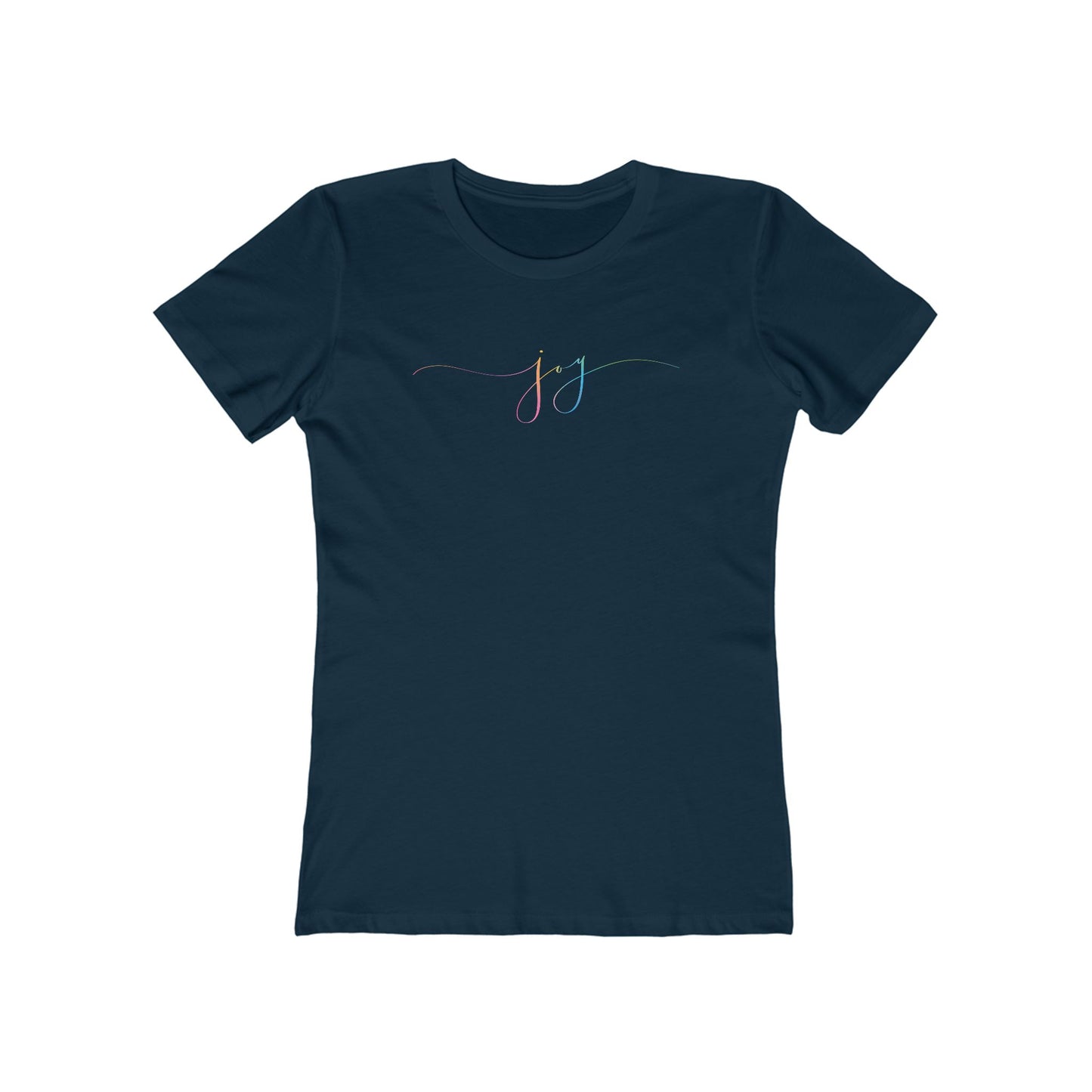 "JOY" Boyfriend Tee for Women
