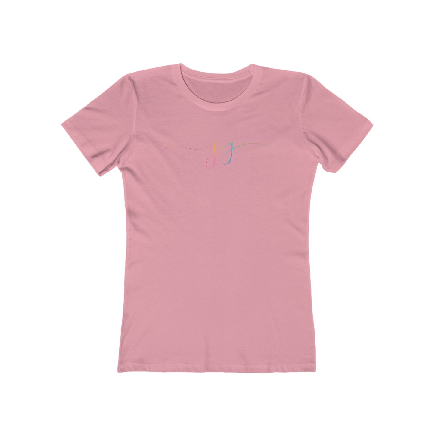 "JOY" Boyfriend Tee for Women
