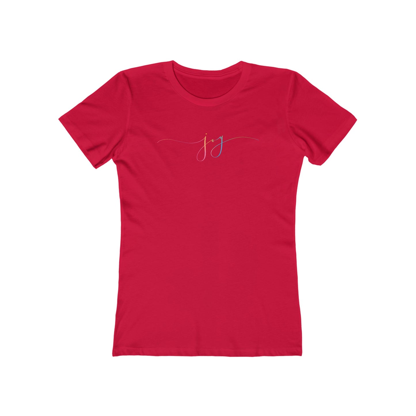 "JOY" Boyfriend Tee for Women
