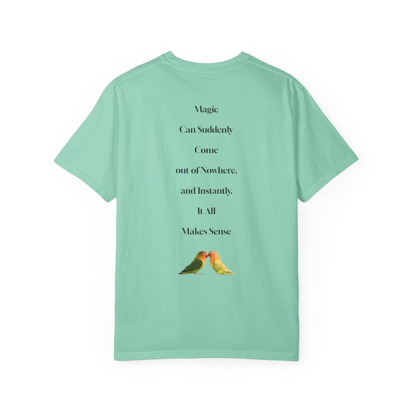 The Power of Words Collection - "Trust" with Birds Unisex Soft-style T-Shirt