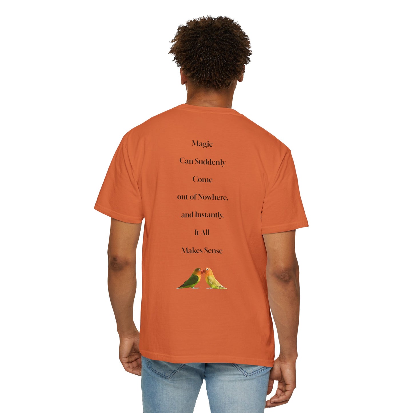 The Power of Words Collection - "Trust" with Birds Unisex Soft-style T-Shirt