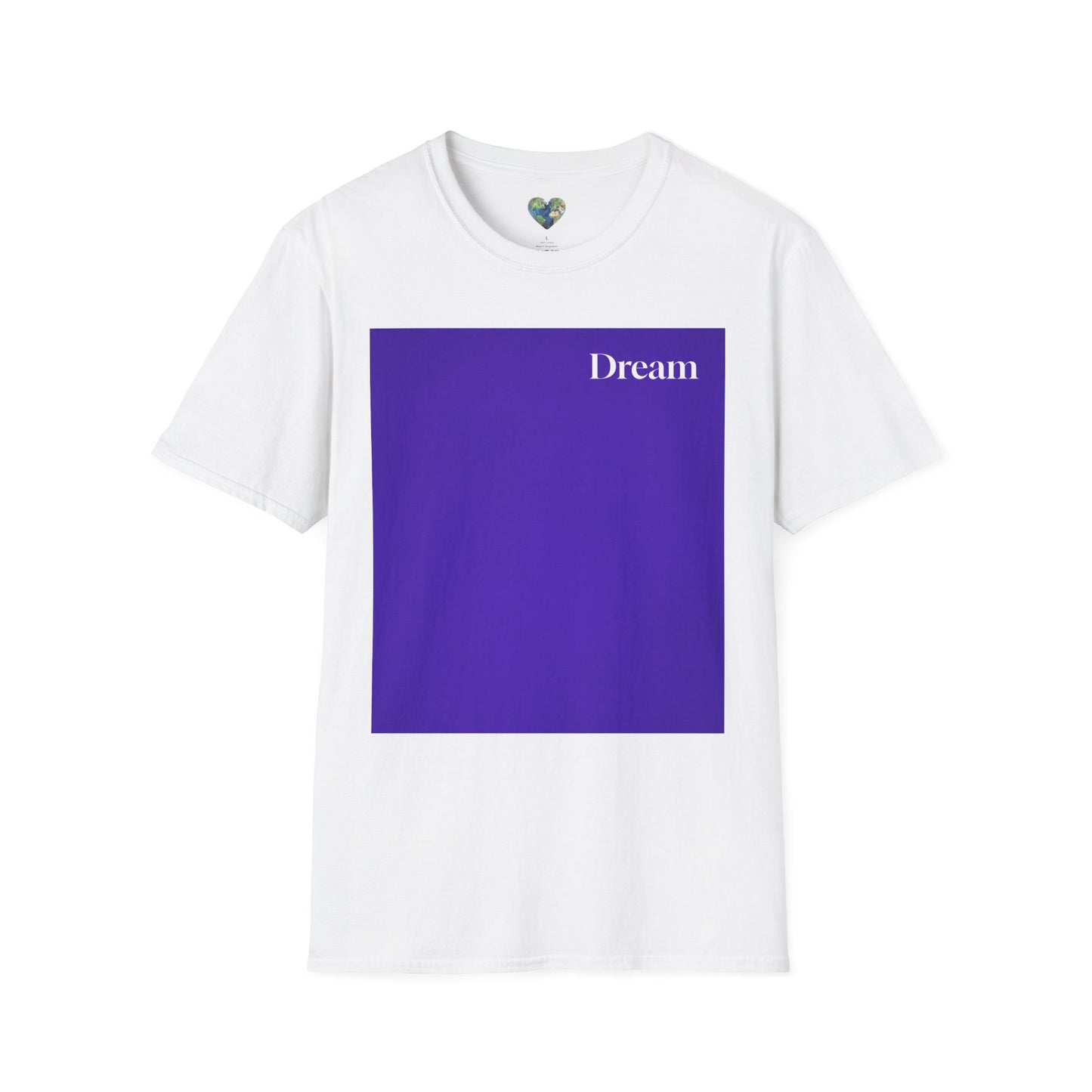 The Power of Color Collection - "Dream" in Purple Unisex Softstyle T-Shirt