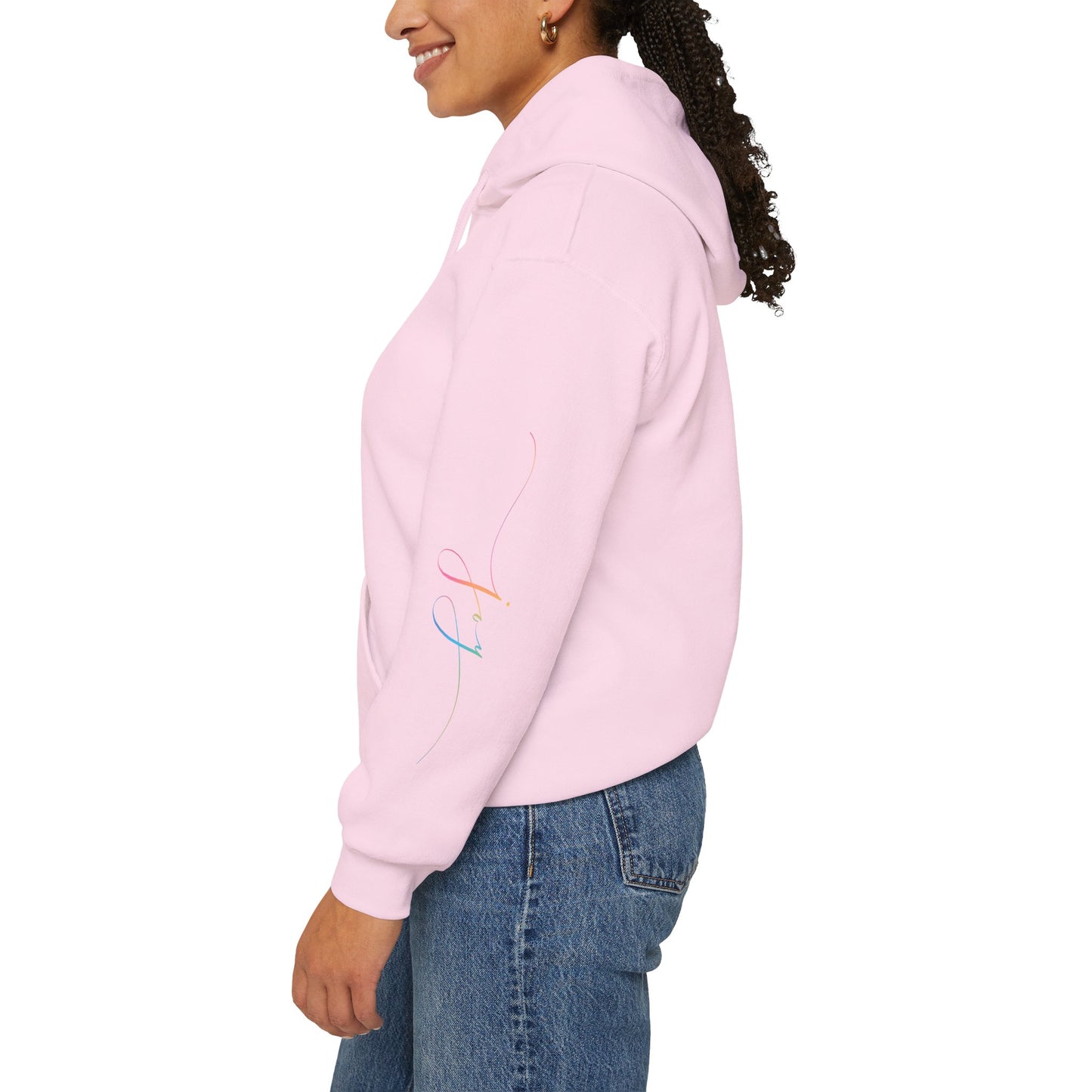 "JOY" Minimal Pastel 'JJ' Hoodie
