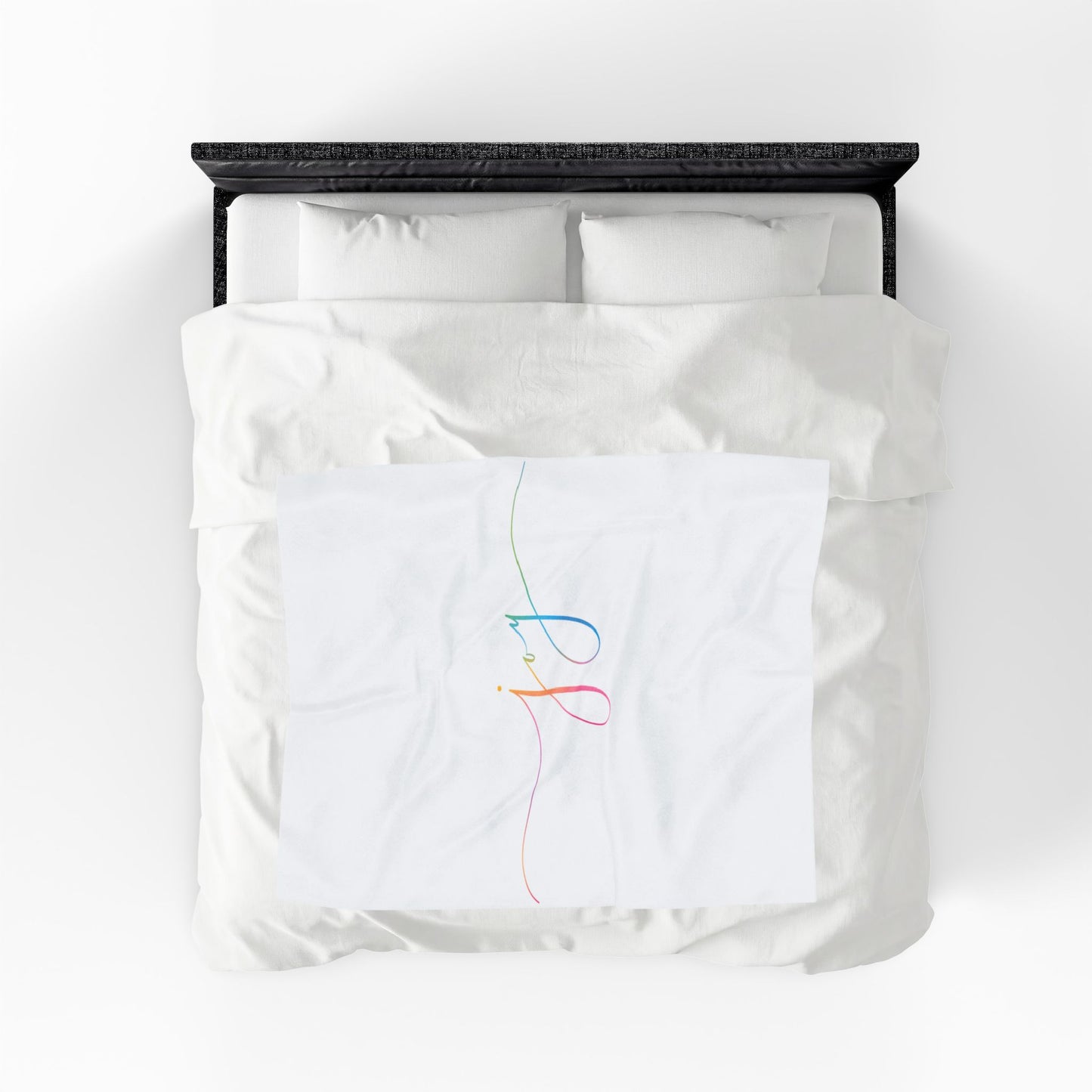 "JOY" Velveteen Plush Blanket & Cozy Throw