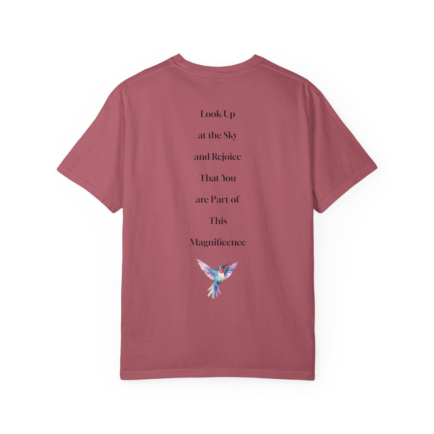 The Power of Words Collection - "Dream" with Humming Bird Unisex Soft-style T-Shirt
