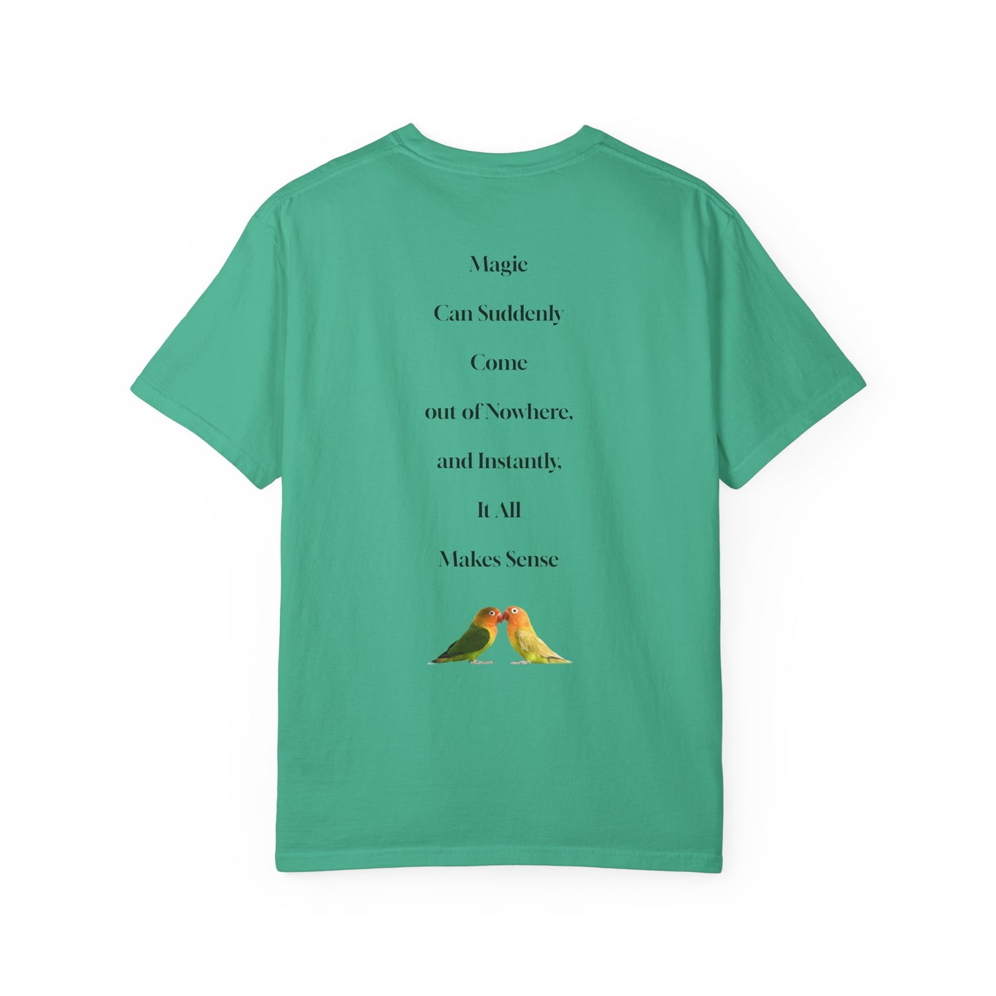 The Power of Words Collection - "Trust" with Birds Unisex Soft-style T-Shirt