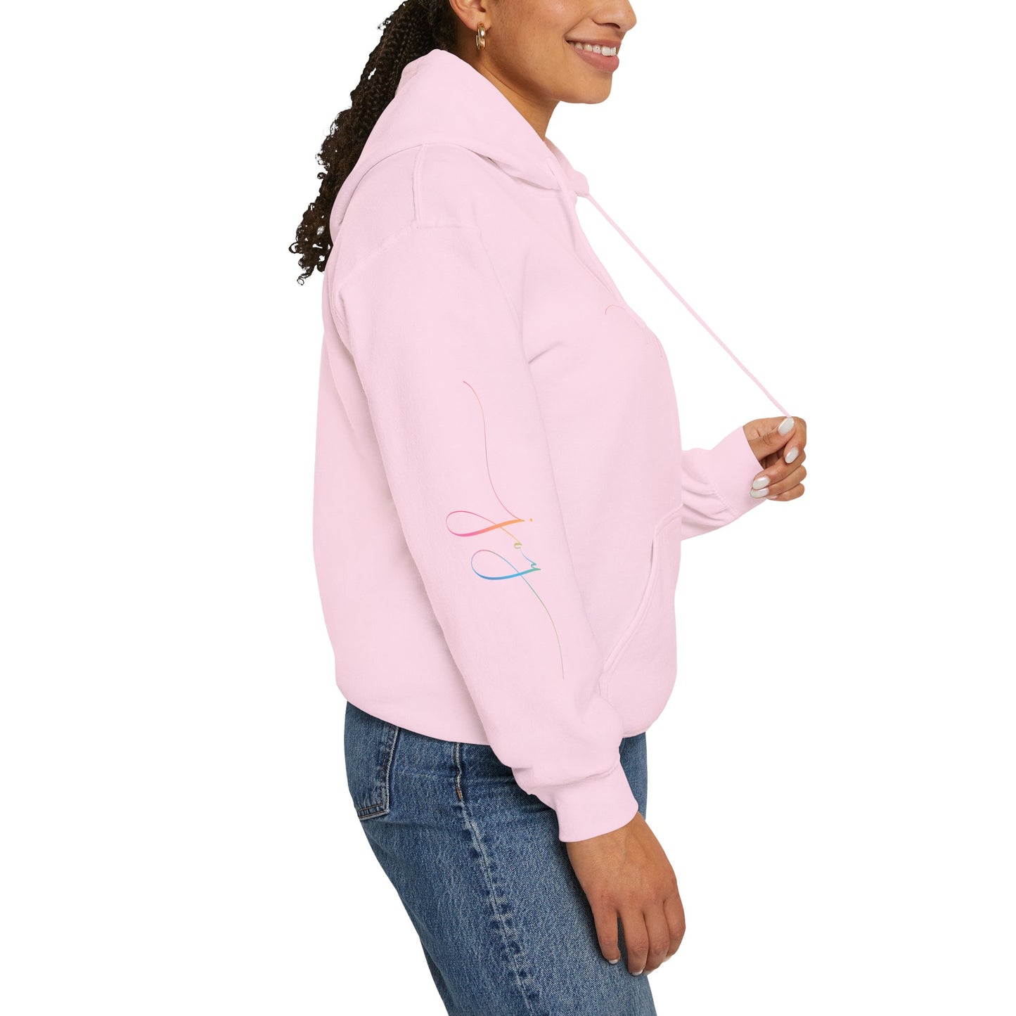 "JOY" Minimal Pastel 'JJ' Hoodie