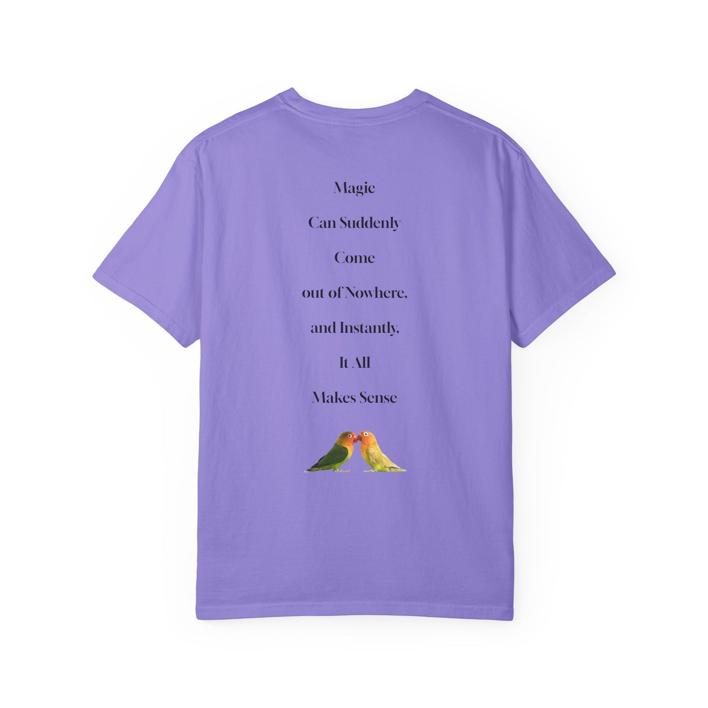 The Power of Words Collection - "Trust" with Birds Unisex Soft-style T-Shirt