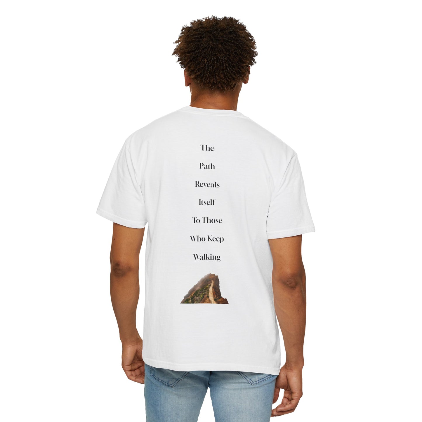 The Power of Words Collection - "Persist" with Mountain Path Unisex Soft-style T-Shirt