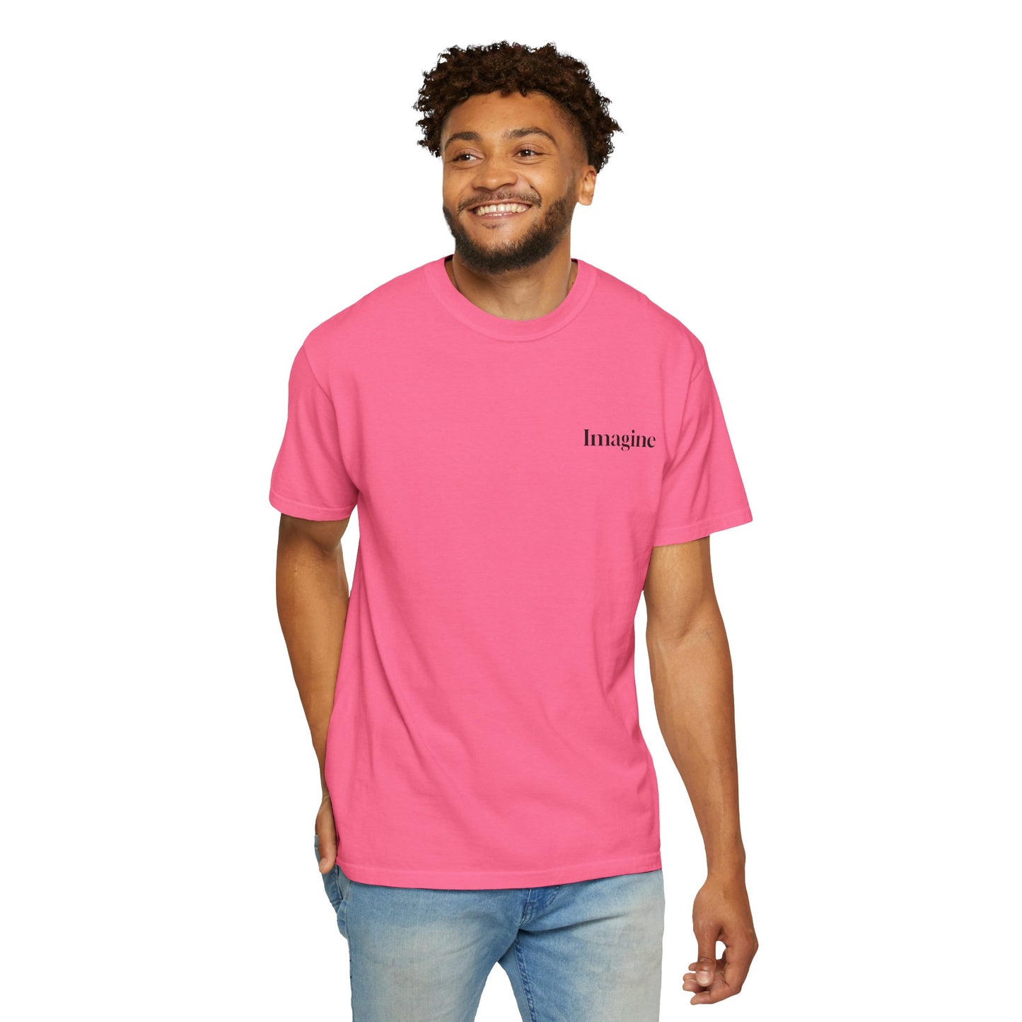 The Power of Words Collection - "Imagine" with Magic Book Unisex Soft-style T-Shirt