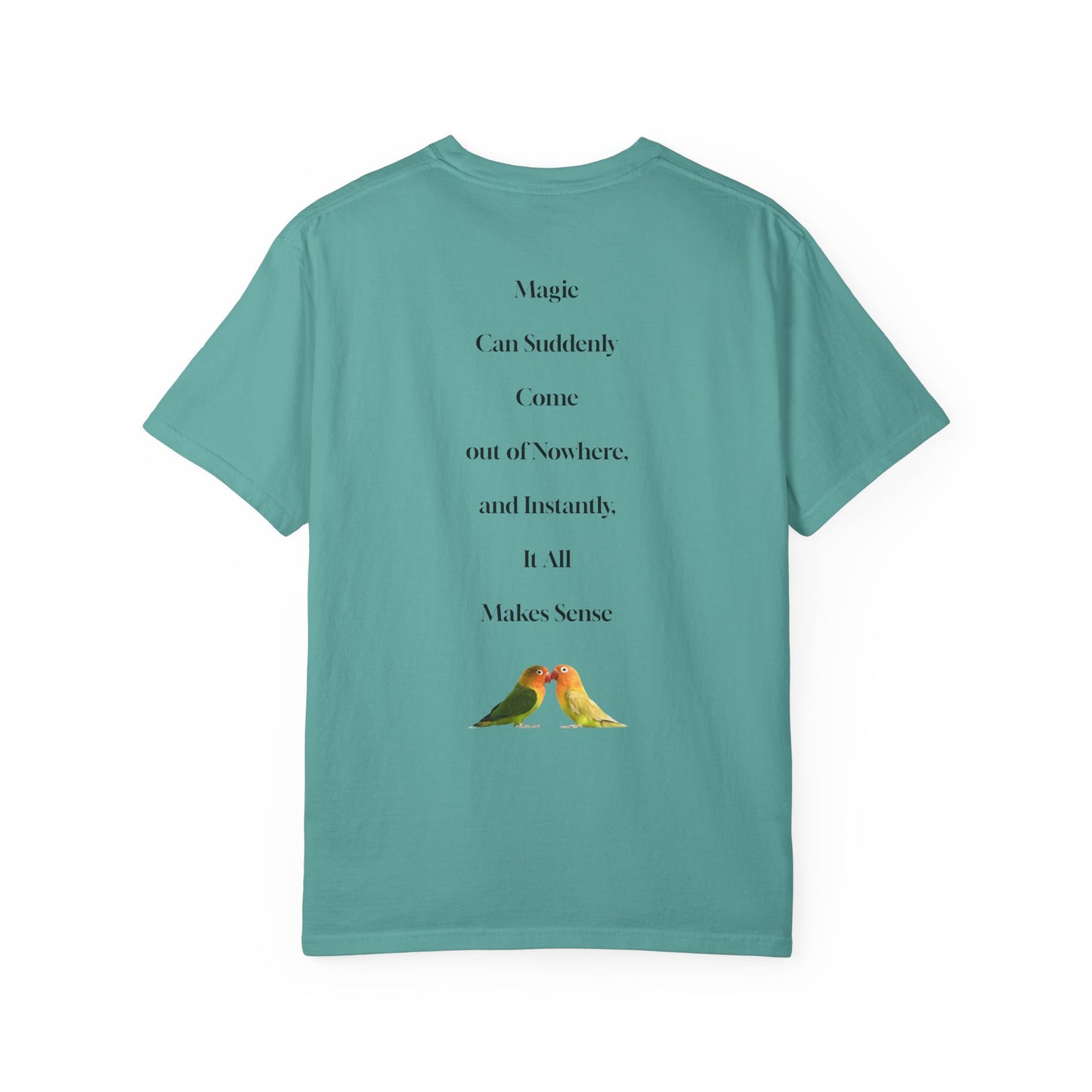 The Power of Words Collection - "Trust" with Birds Unisex Soft-style T-Shirt