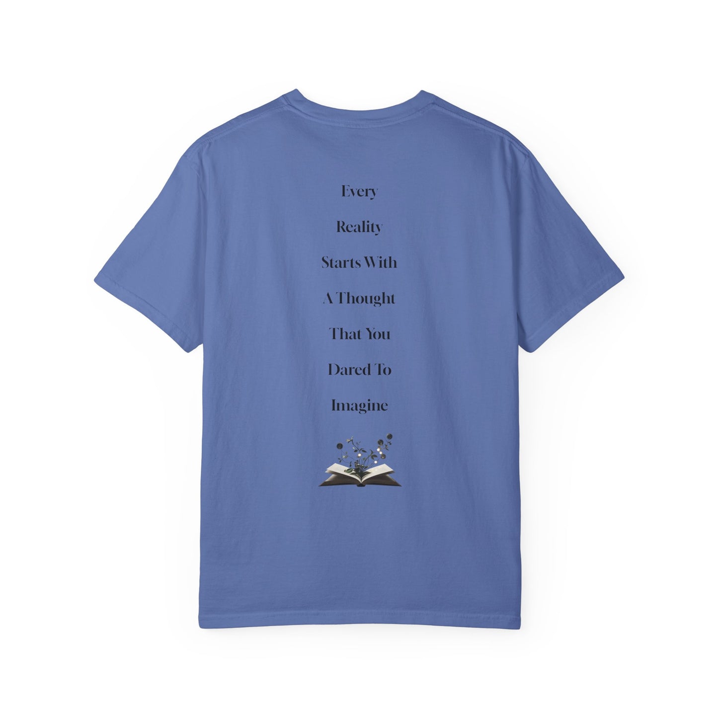 The Power of Words Collection - "Imagine" with Magic Book Unisex Soft-style T-Shirt