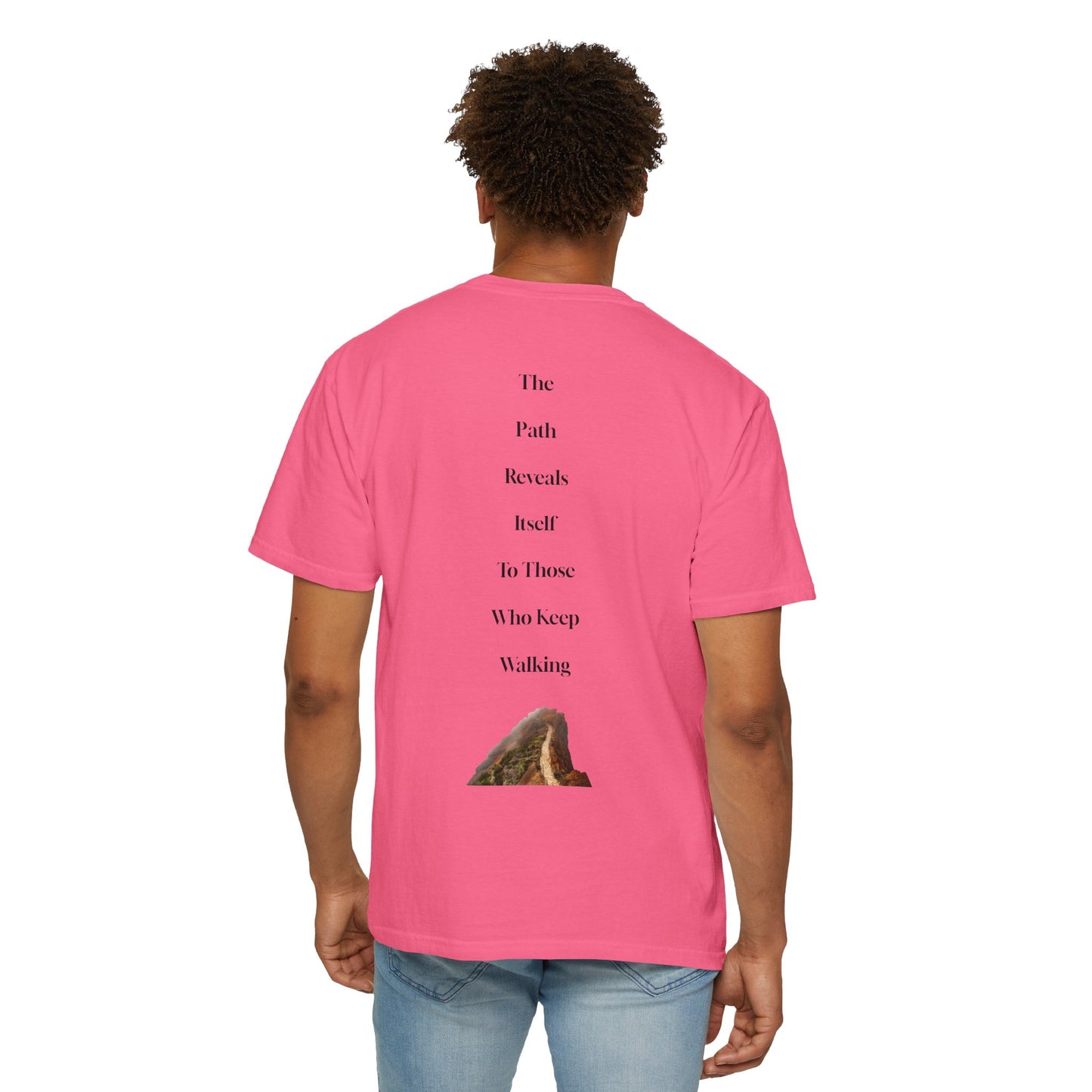 The Power of Words Collection - "Persist" with Mountain Path Unisex Soft-style T-Shirt