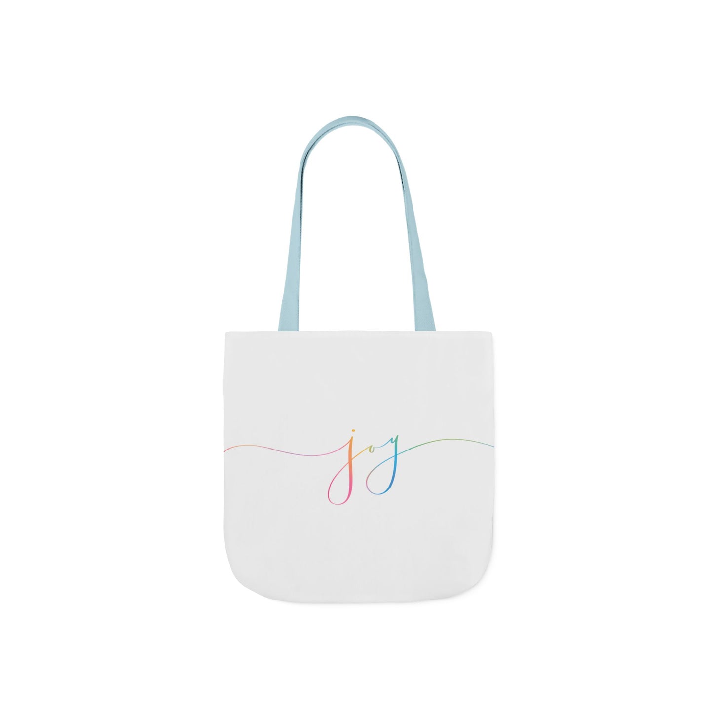"JOY" Heart Earth Canvas Tote
