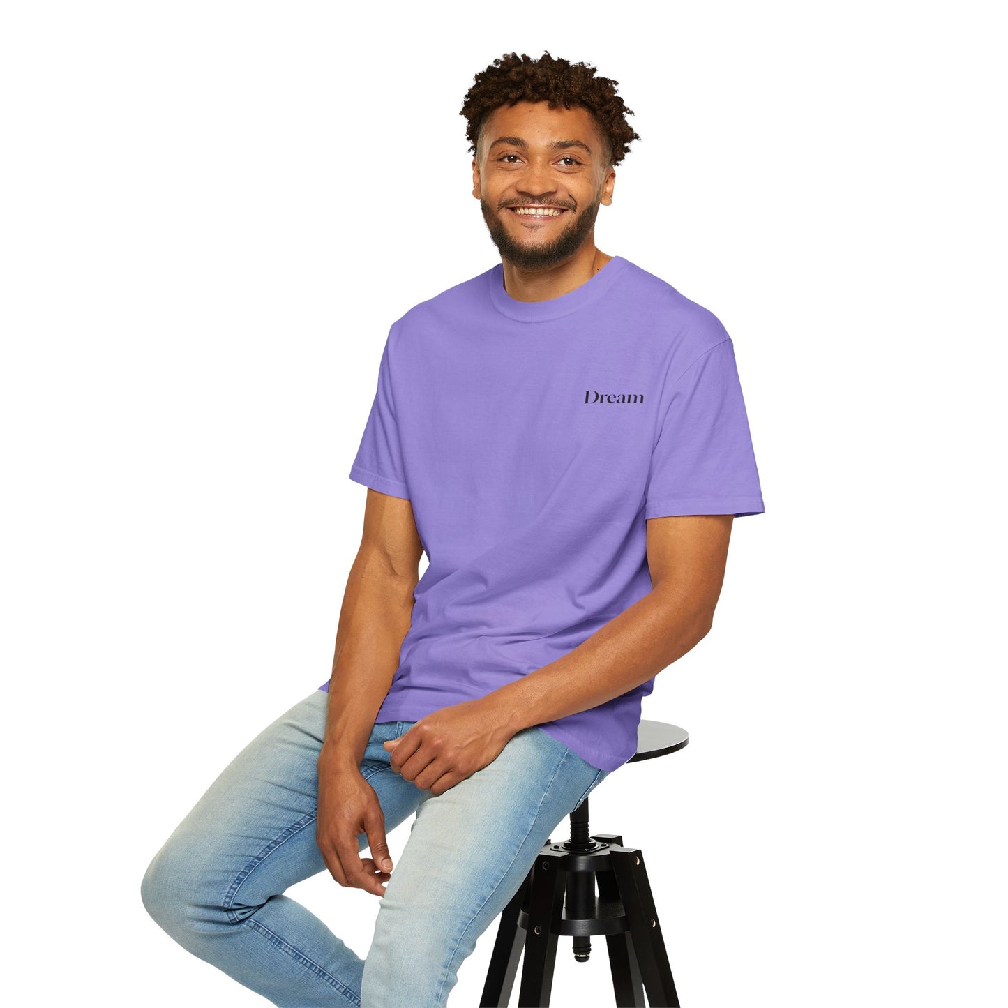 The Power of Words Collection - "Dream" with Humming Bird Unisex Soft-style T-Shirt