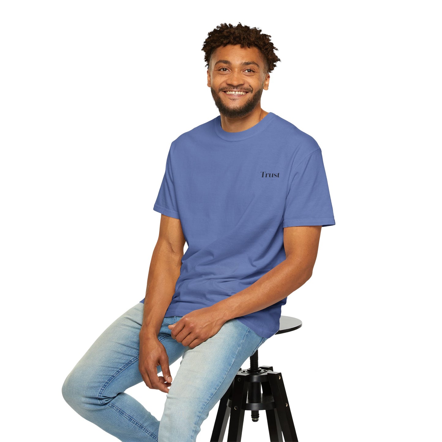 The Power of Words Collection - "Trust" with Birds Unisex Soft-style T-Shirt